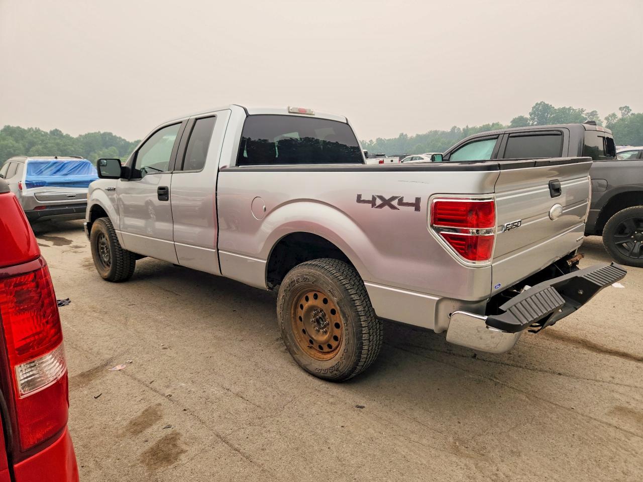 2011 Ford F150 Super Cab Gray vin: 1FTFX1EF9BFB96836