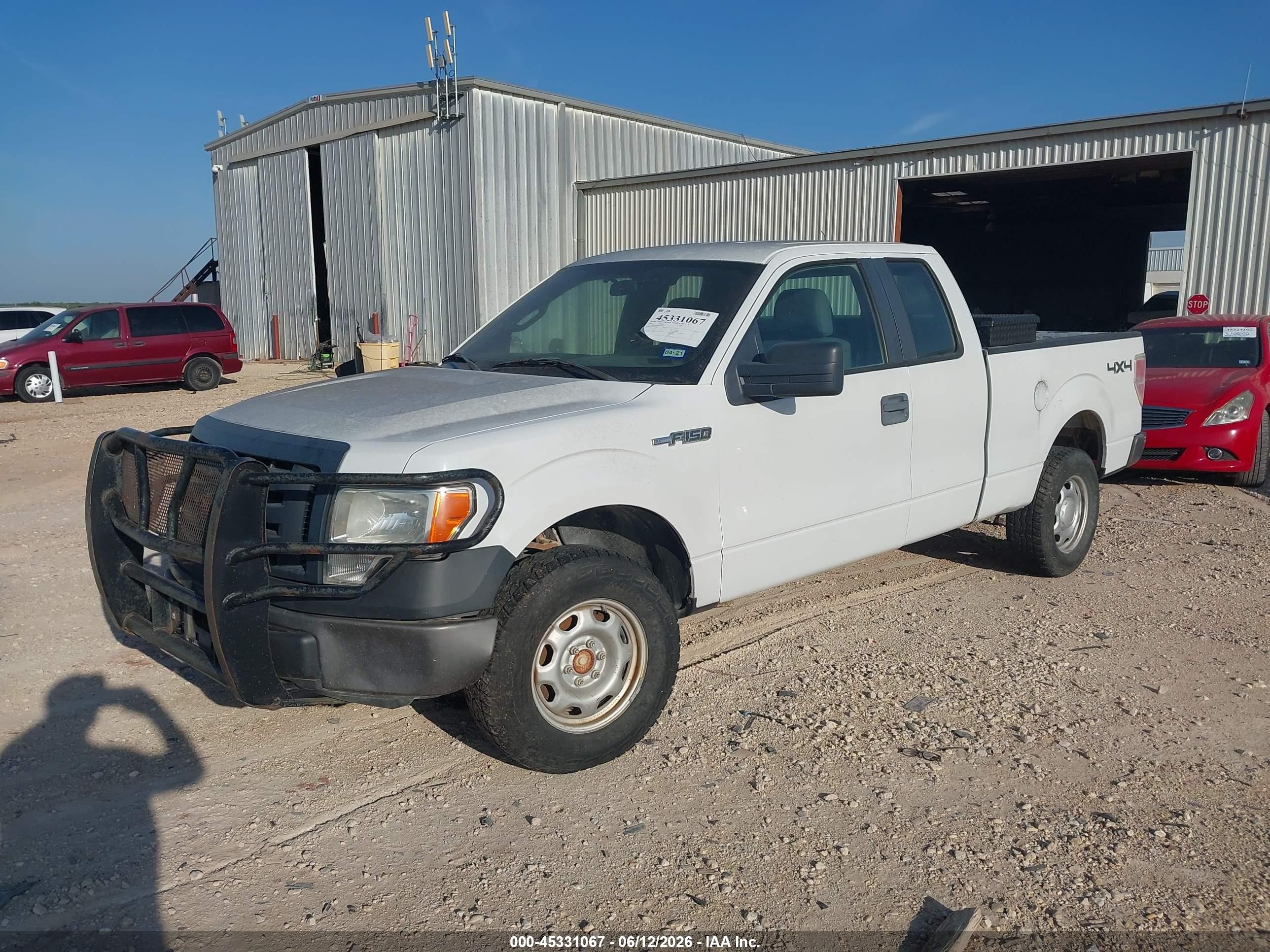 2011 Ford F-150 Xl White vin: 1FTFX1EF9BFD15582