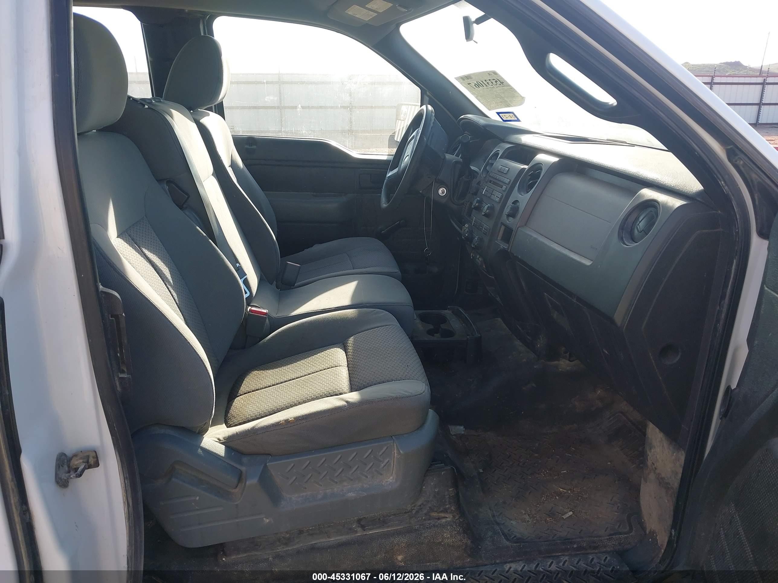 2011 Ford F-150 Xl White vin: 1FTFX1EF9BFD15582