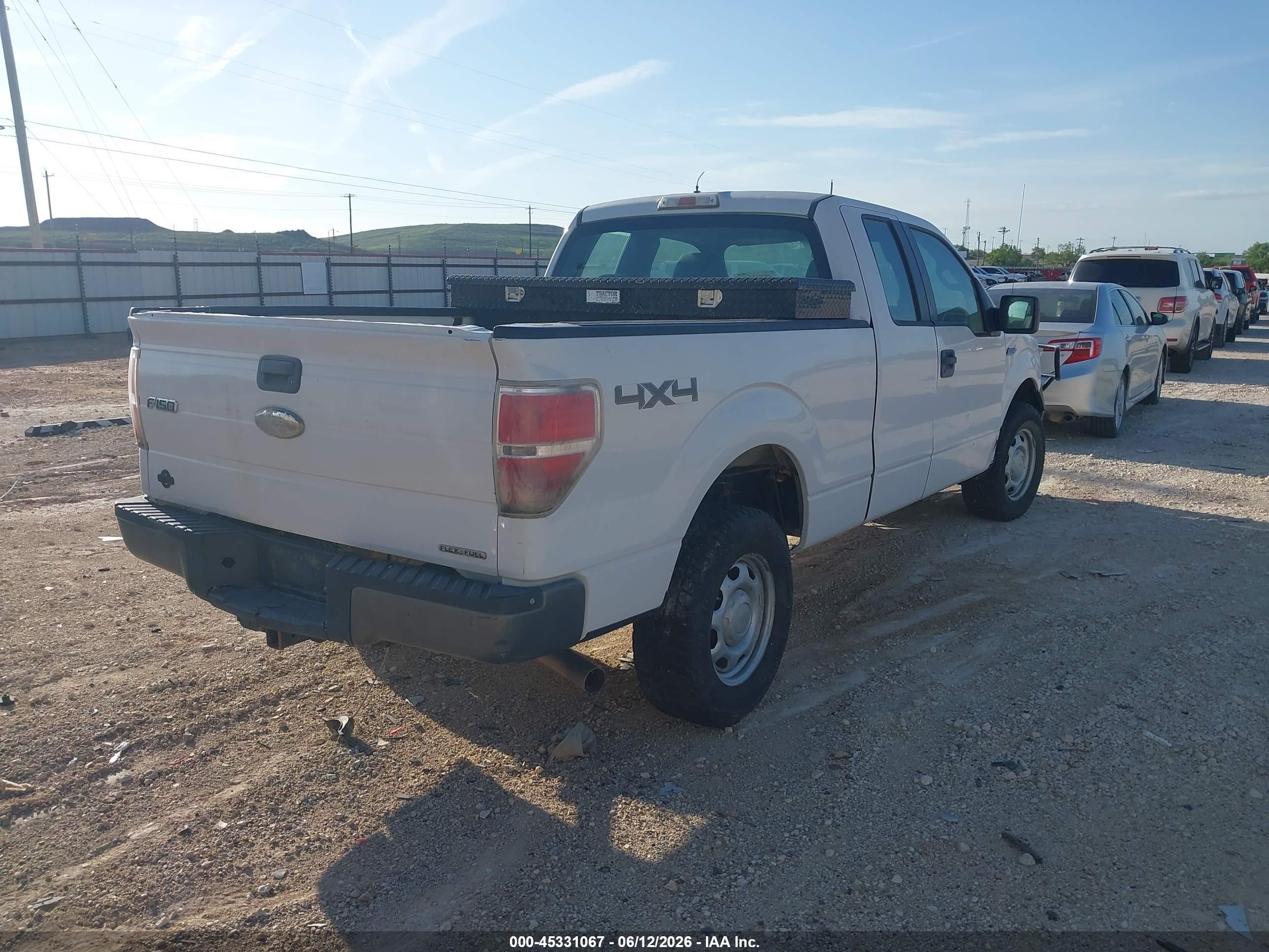 2011 Ford F-150 Xl White vin: 1FTFX1EF9BFD15582