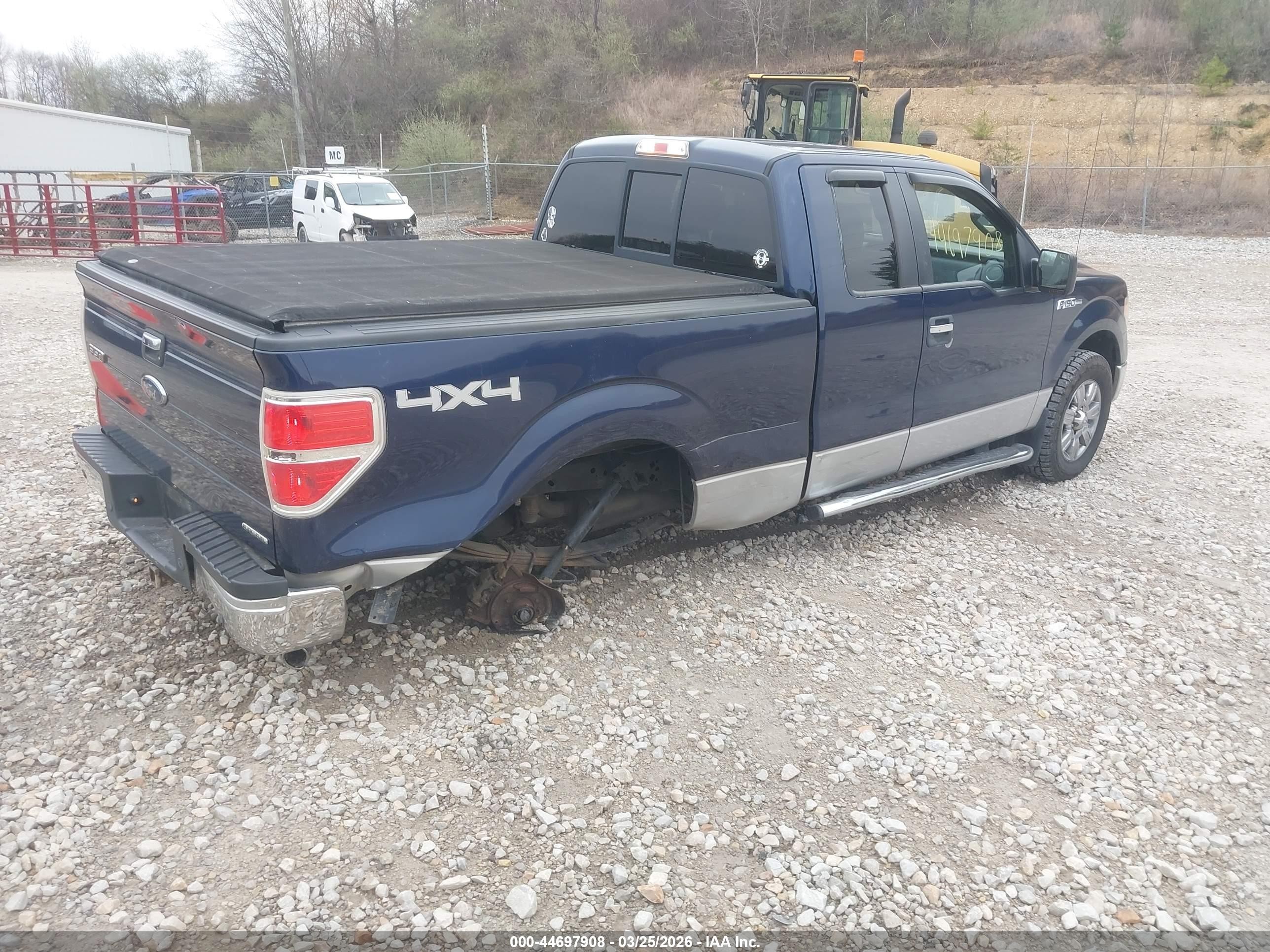2011 Ford F-150 Xlt Blue vin: 1FTFX1EF9BKD24709