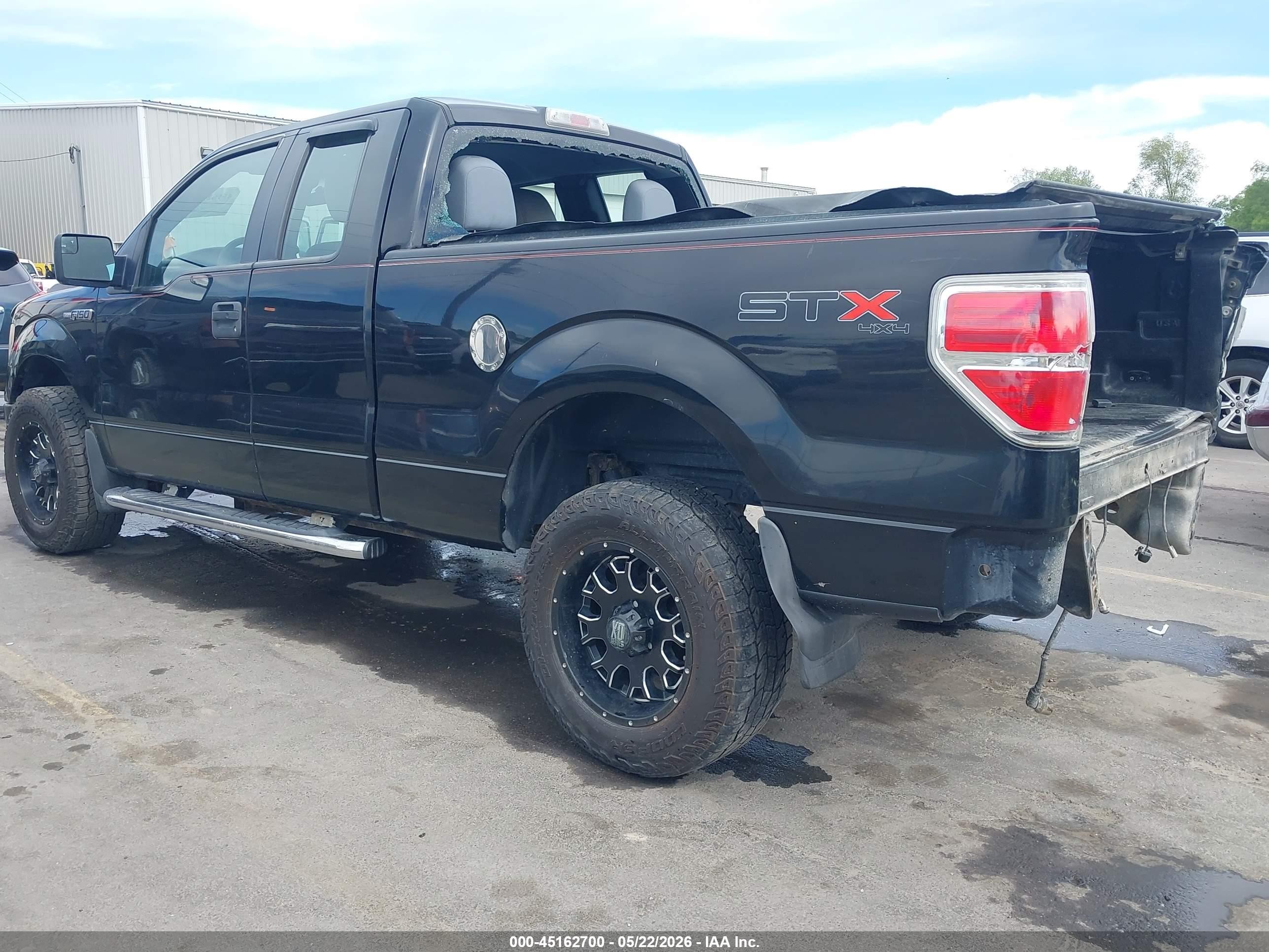 2011 Ford F-150 Stx Black vin: 1FTFX1EF9BKD69892
