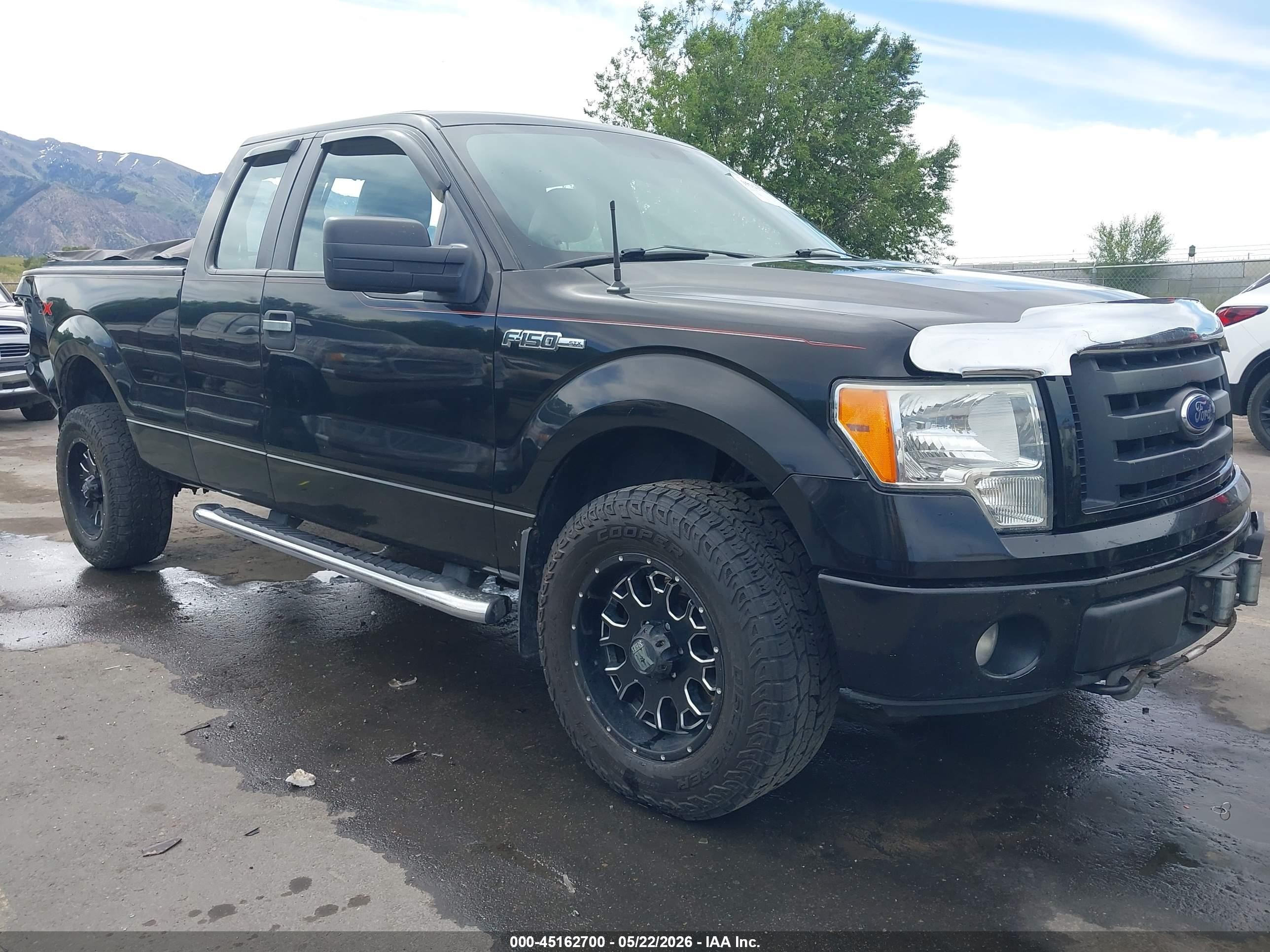 2011 Ford F-150 Stx Черный vin: 1FTFX1EF9BKD69892