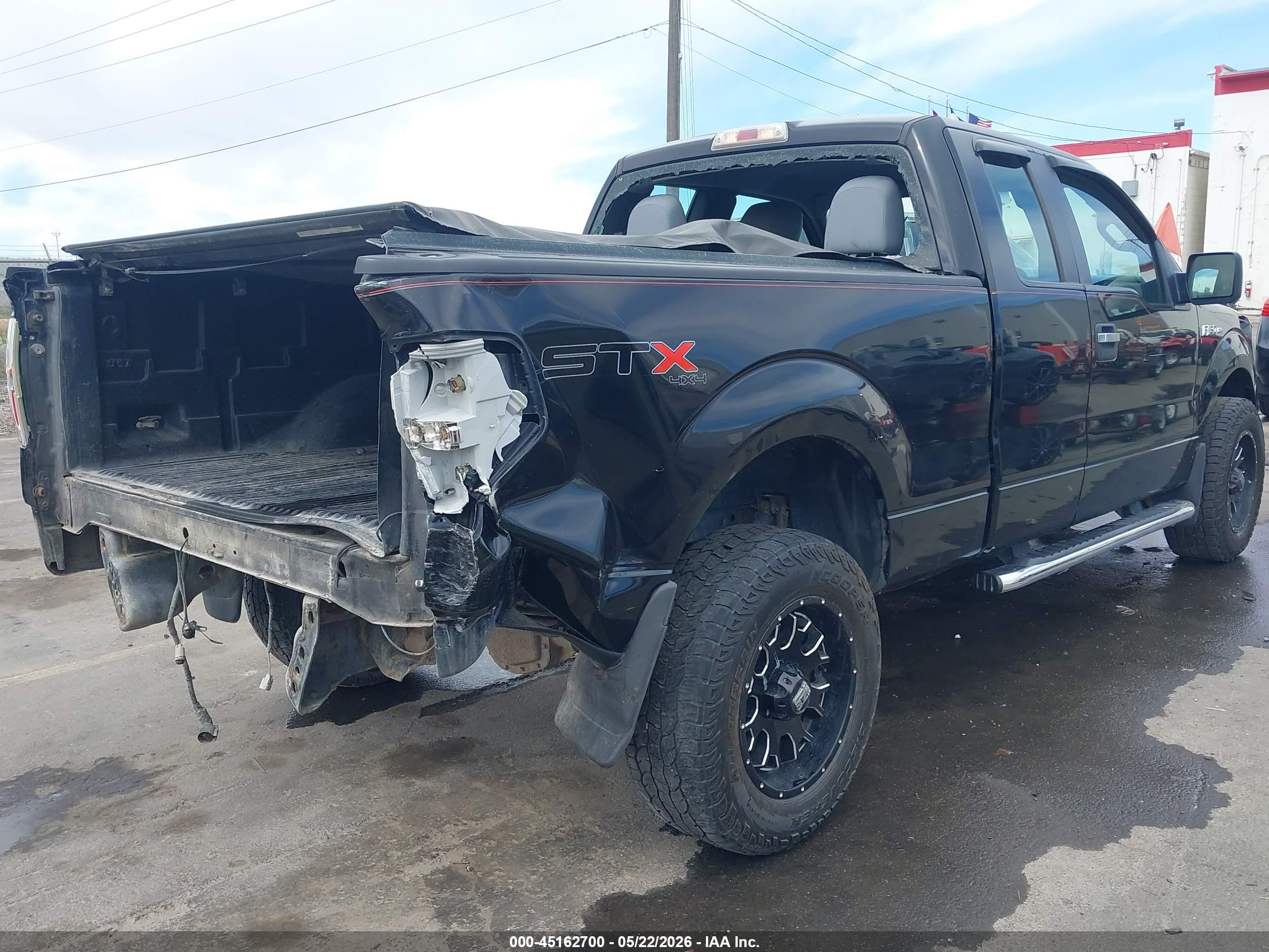 2011 Ford F-150 Stx Black vin: 1FTFX1EF9BKD69892