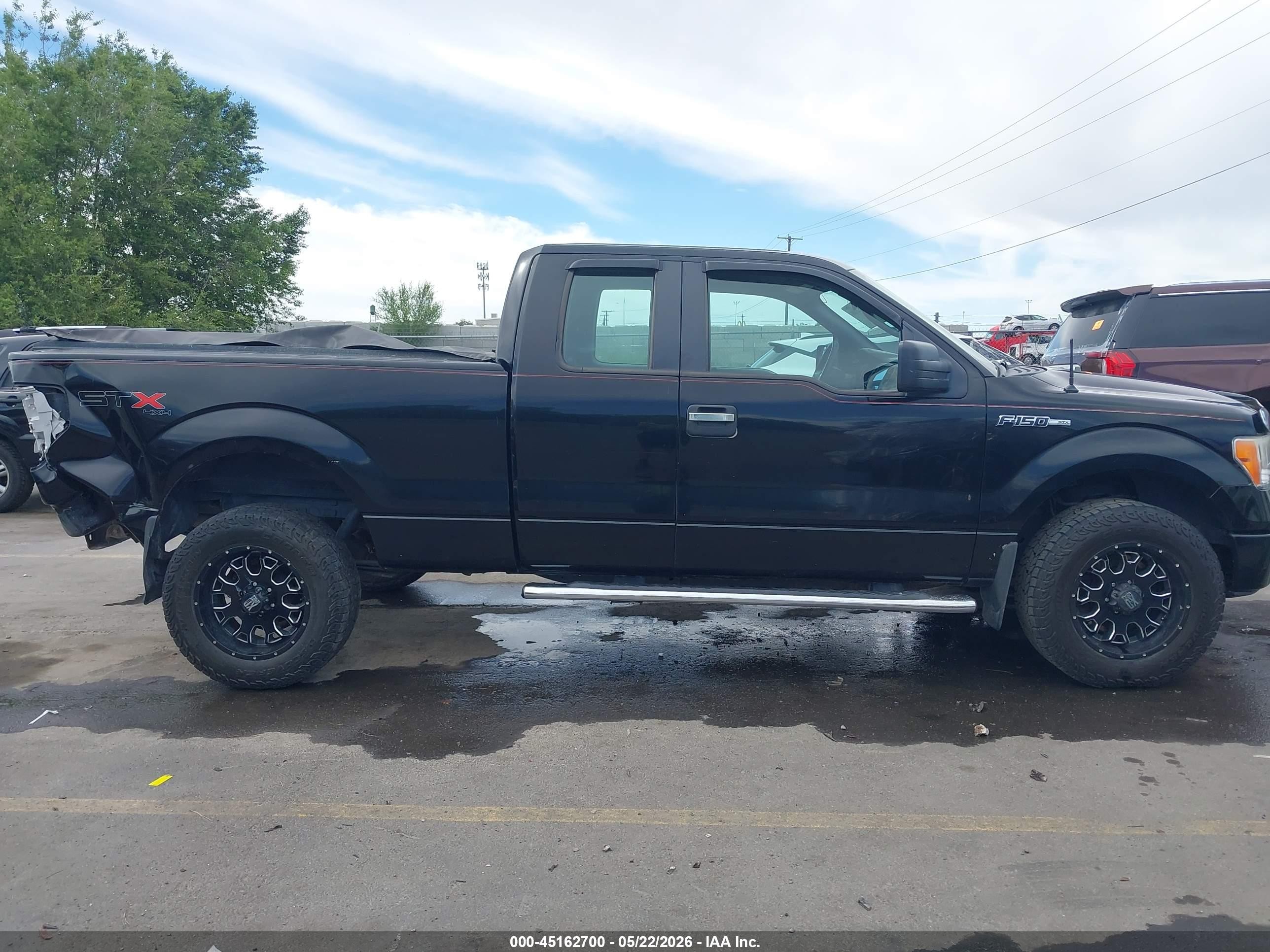 2011 Ford F-150 Stx Black vin: 1FTFX1EF9BKD69892