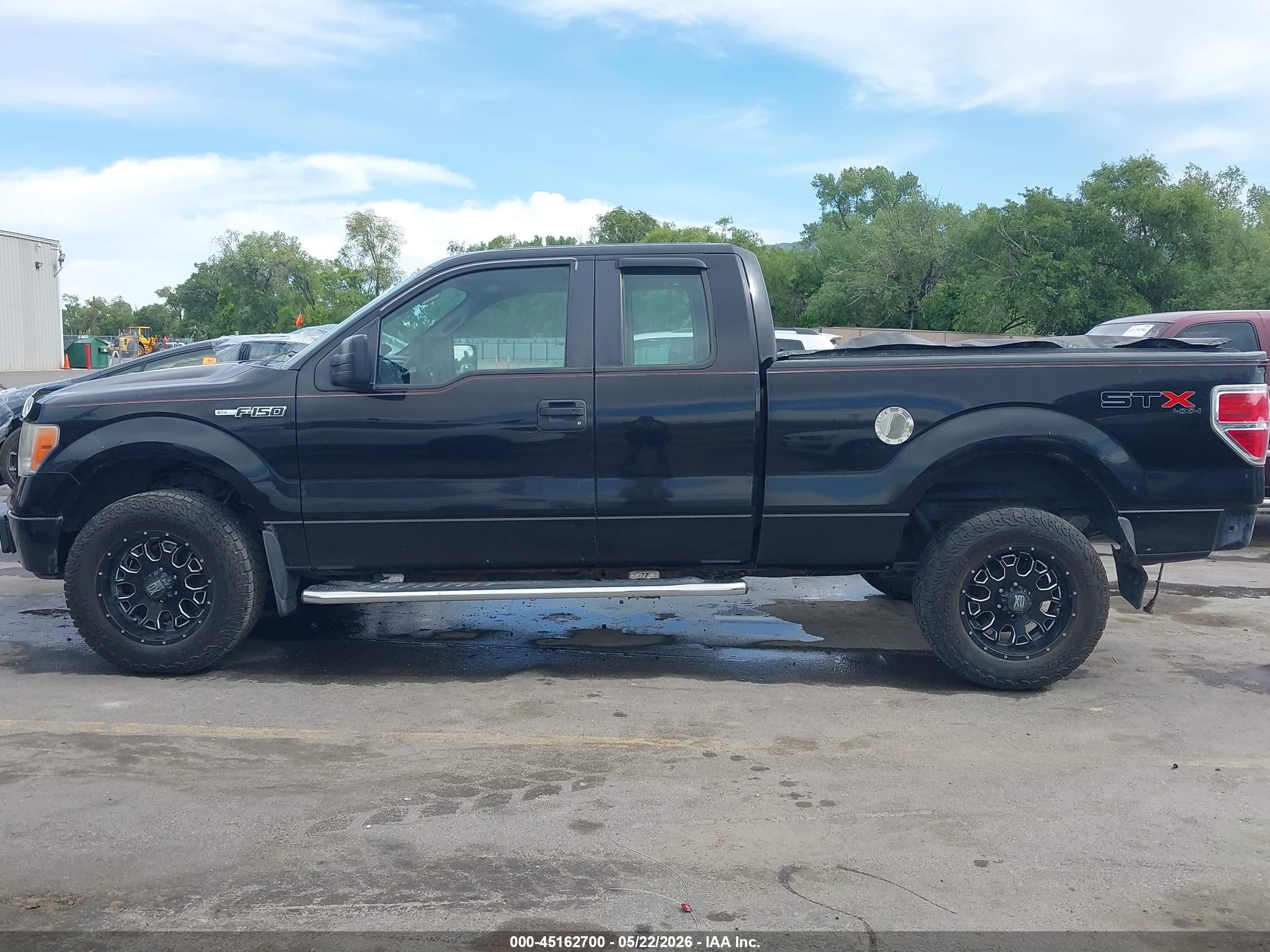 2011 Ford F-150 Stx Black vin: 1FTFX1EF9BKD69892