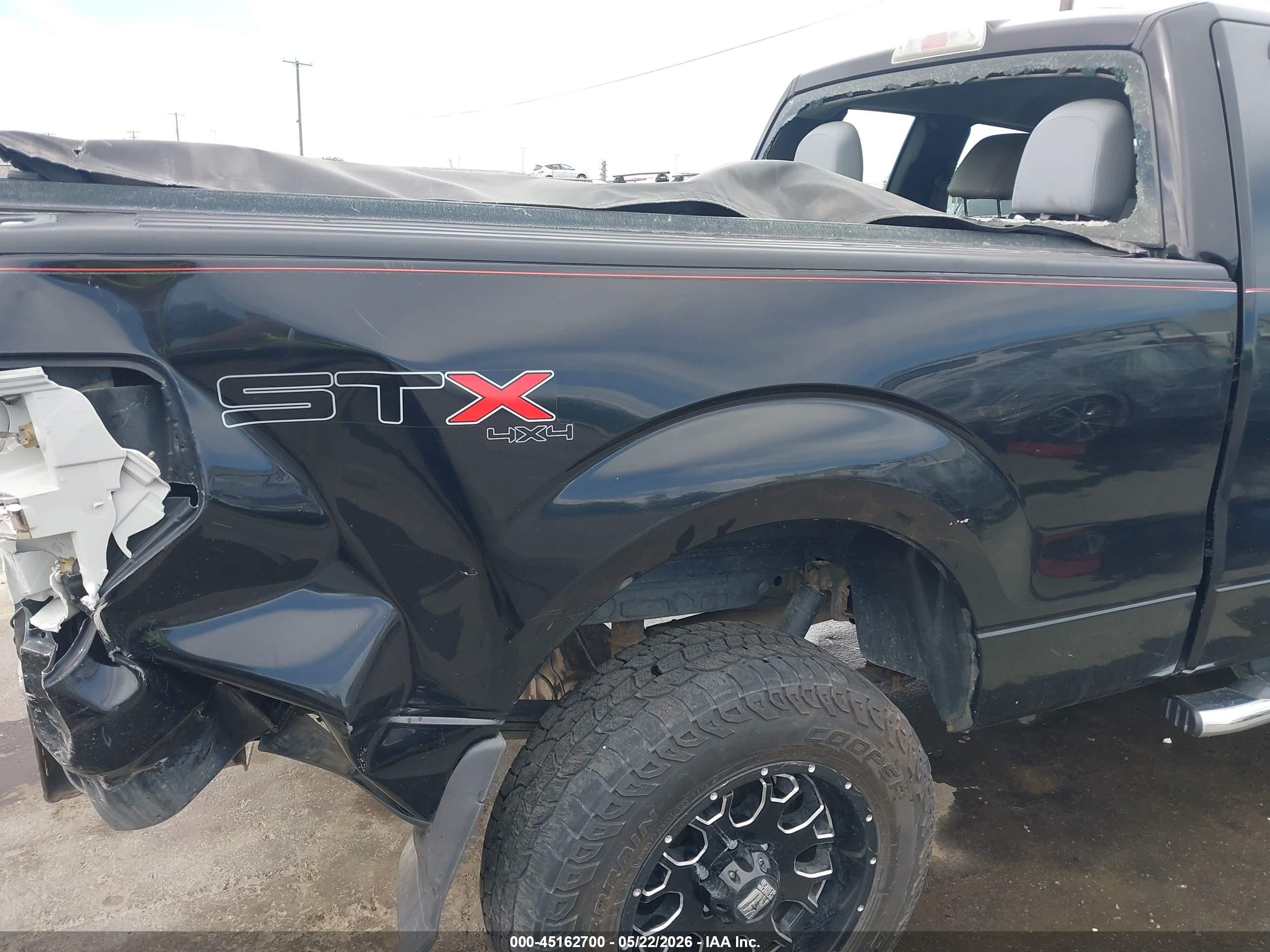 2011 Ford F-150 Stx Black vin: 1FTFX1EF9BKD69892