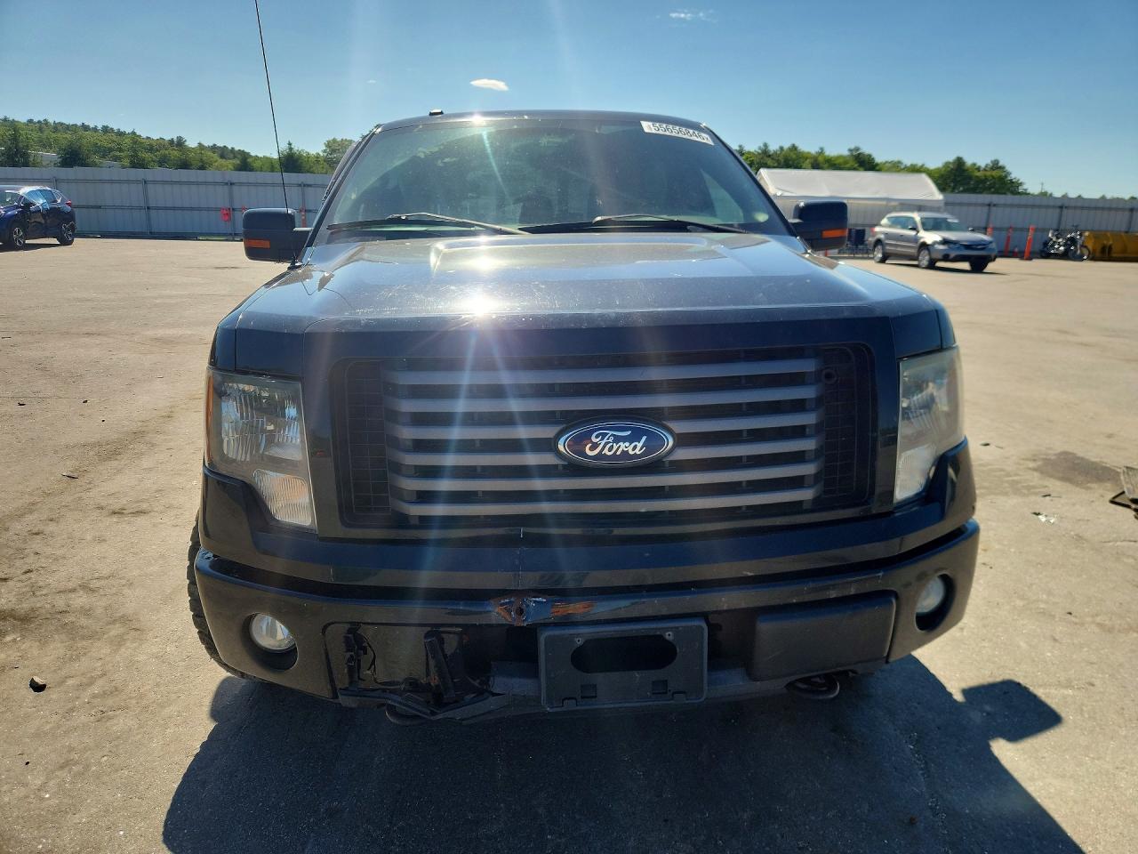 2011 Ford F150 Super Cab Black vin: 1FTFX1EF9BKE12692