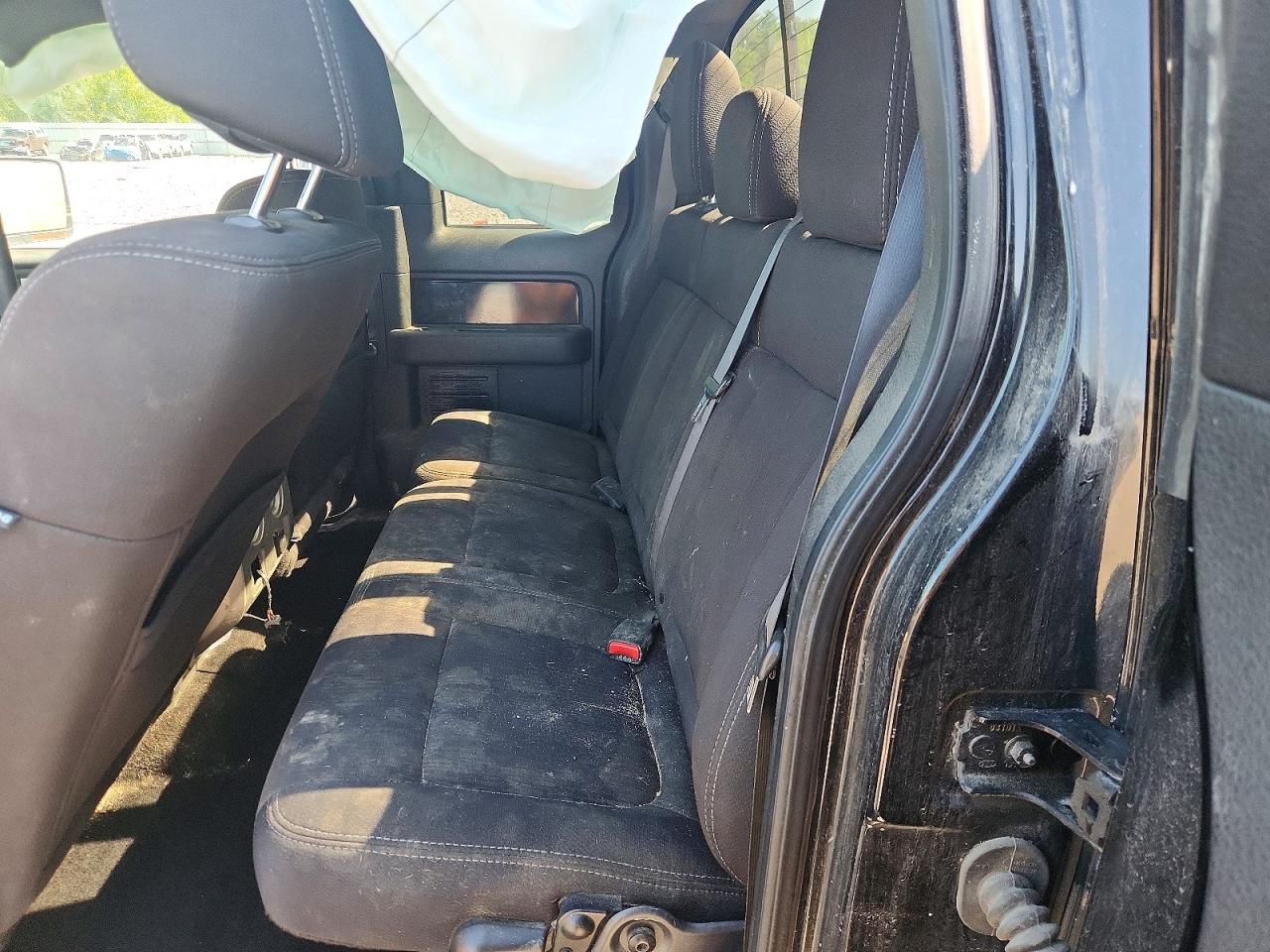 2011 Ford F150 Super Cab Black vin: 1FTFX1EF9BKE12692