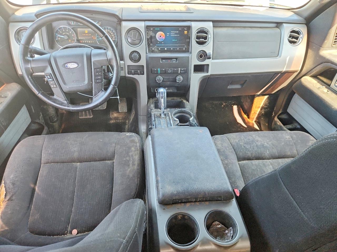 2011 Ford F150 Super Cab Black vin: 1FTFX1EF9BKE12692