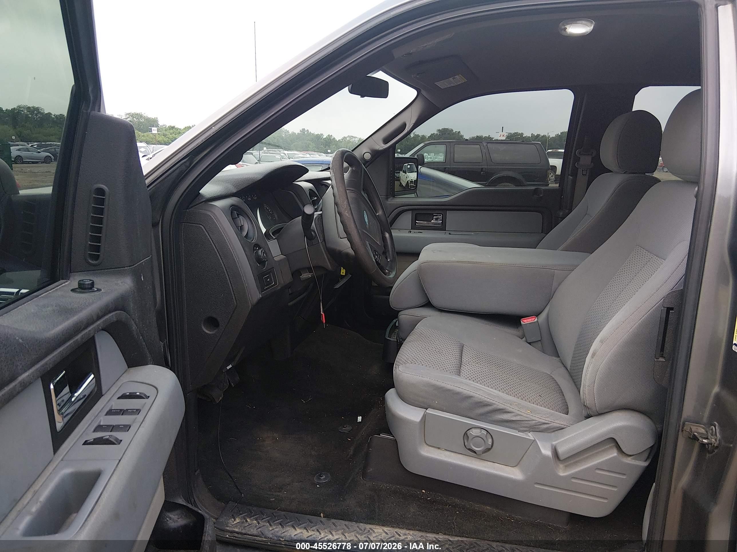 2012 Ford F-150 Fx4/lariat/stx/xl/xlt Серый vin: 1FTFX1EF9CFA82739