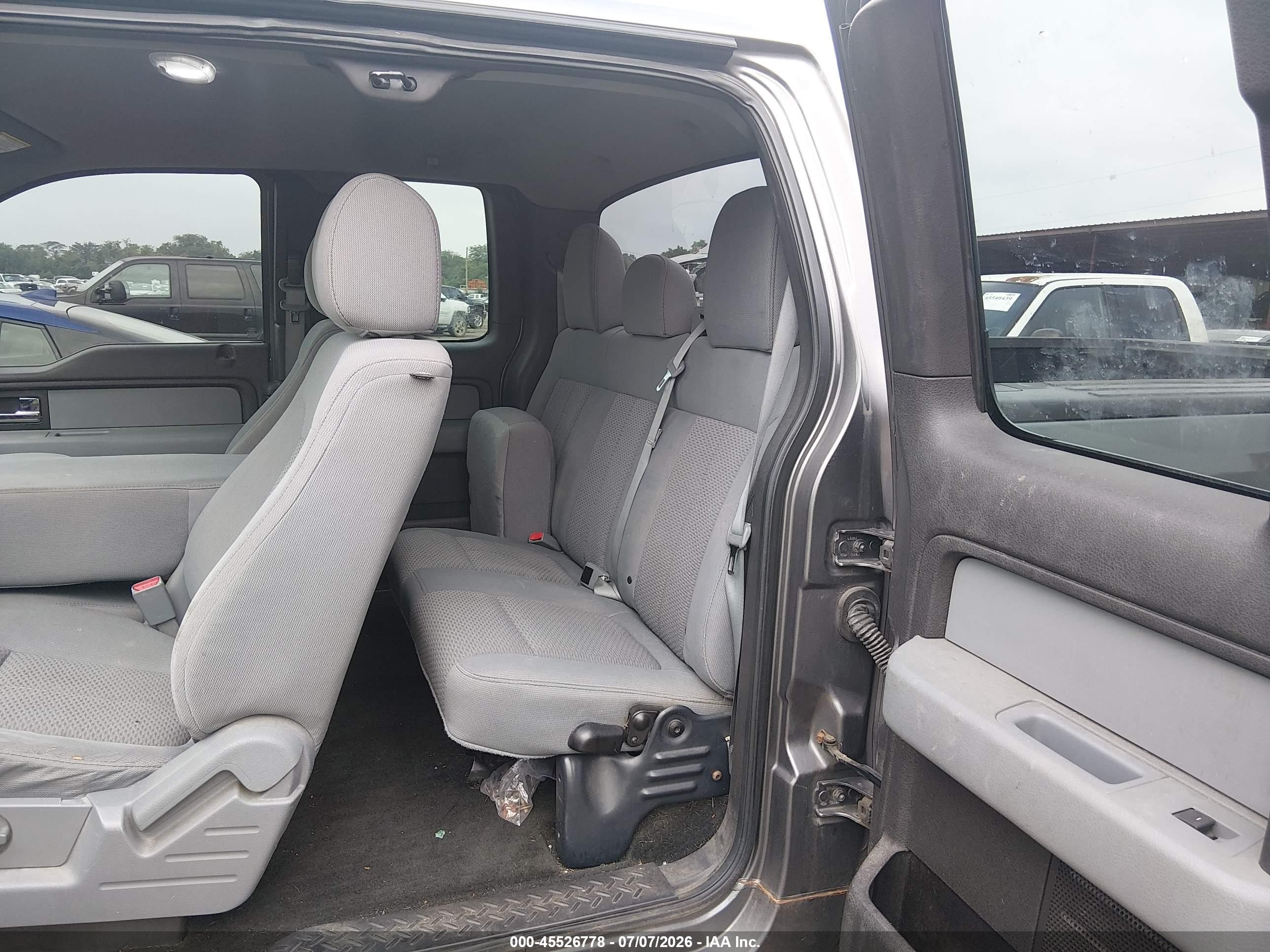 2012 Ford F-150 Fx4/lariat/stx/xl/xlt Серый vin: 1FTFX1EF9CFA82739