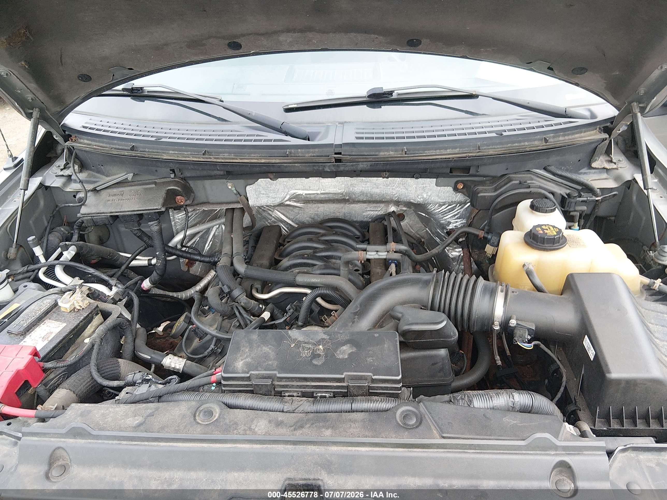 2012 Ford F-150 Fx4/lariat/stx/xl/xlt Серый vin: 1FTFX1EF9CFA82739