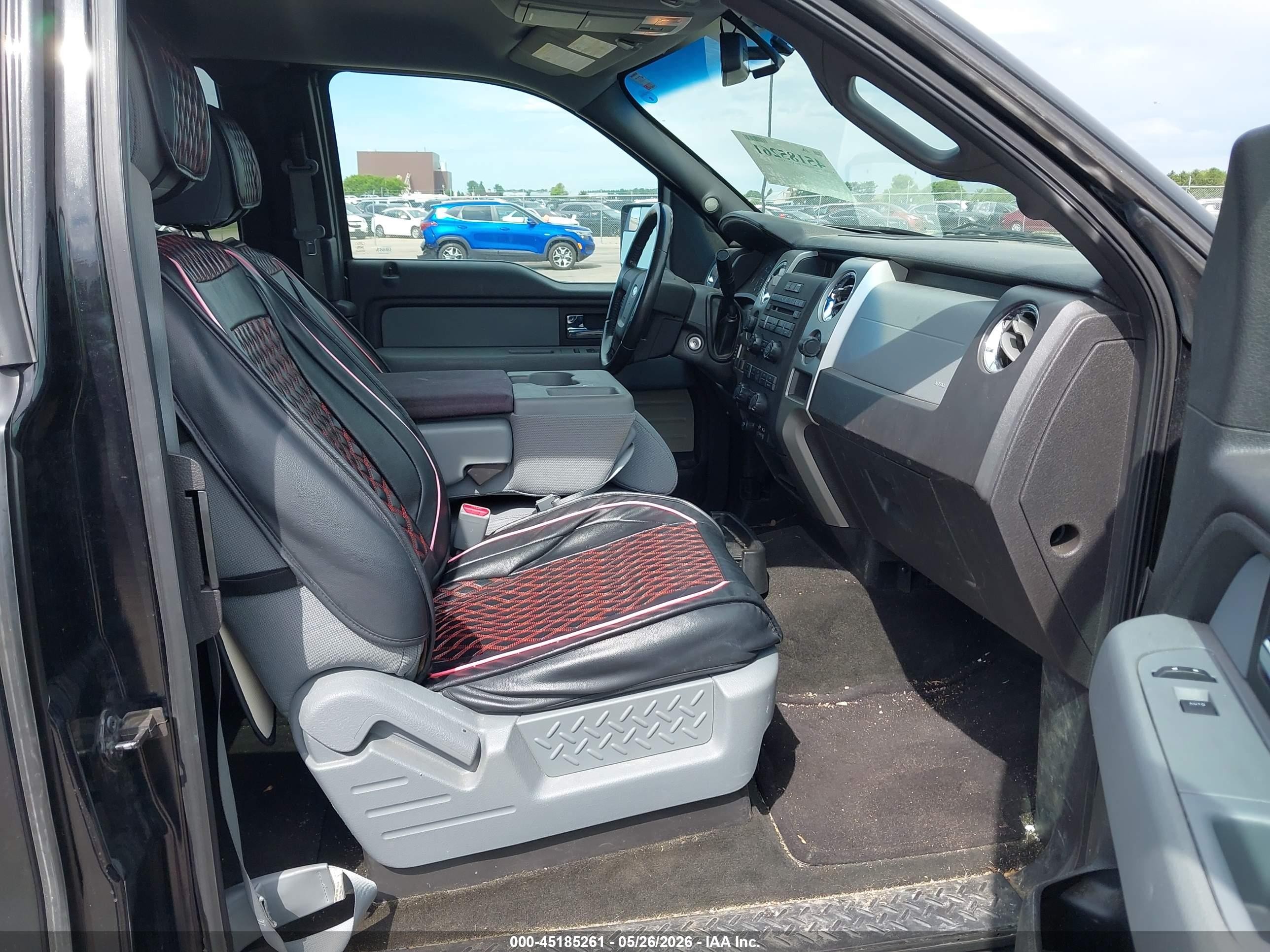 2012 Ford F-150 Xlt Black vin: 1FTFX1EF9CFB10314