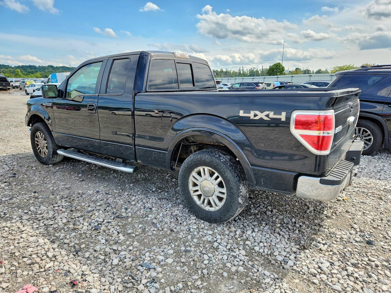 2012 Ford F150 Super Cab Black vin: 1FTFX1EF9CFB32748