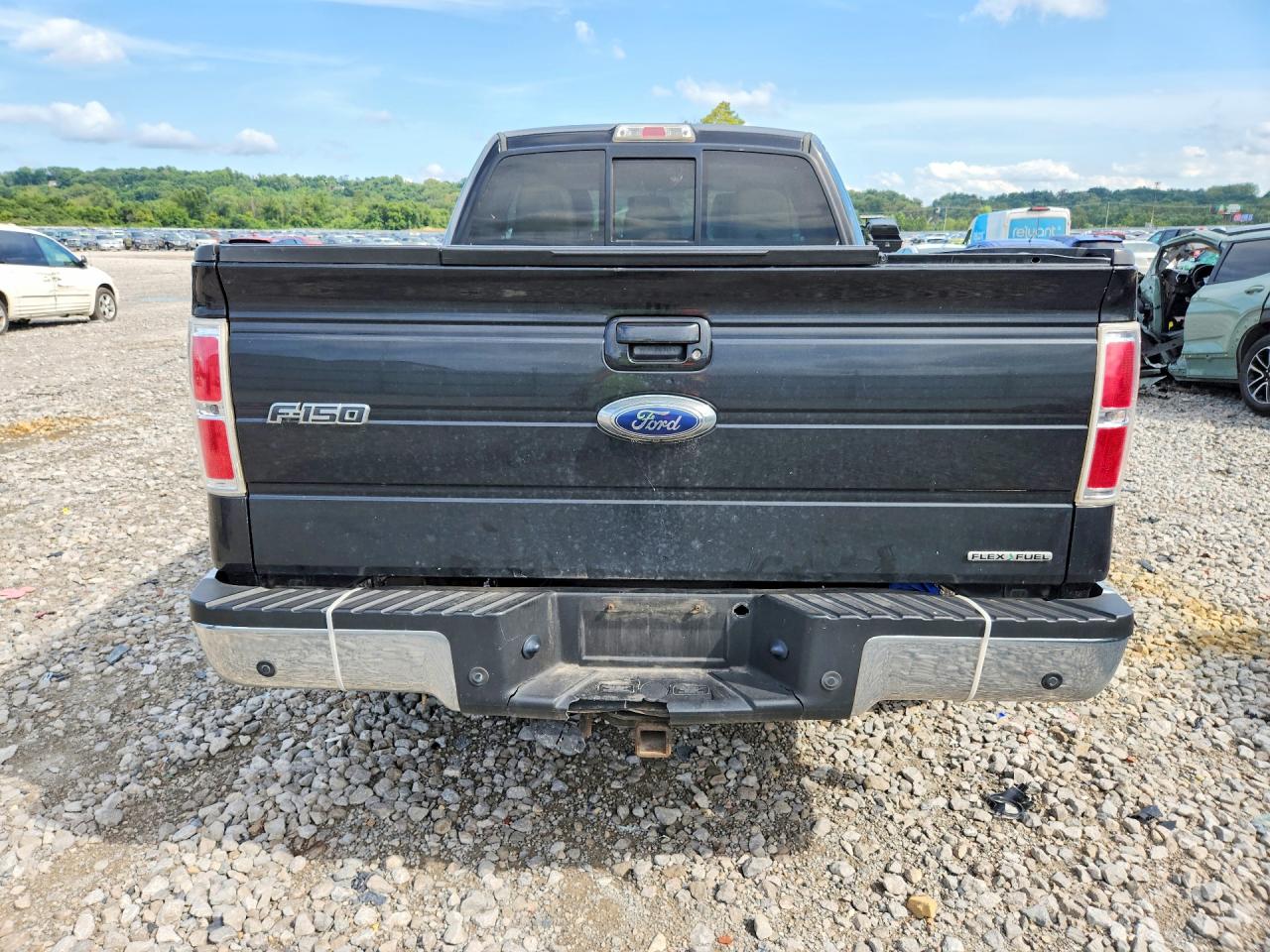 2012 Ford F150 Super Cab Black vin: 1FTFX1EF9CFB32748