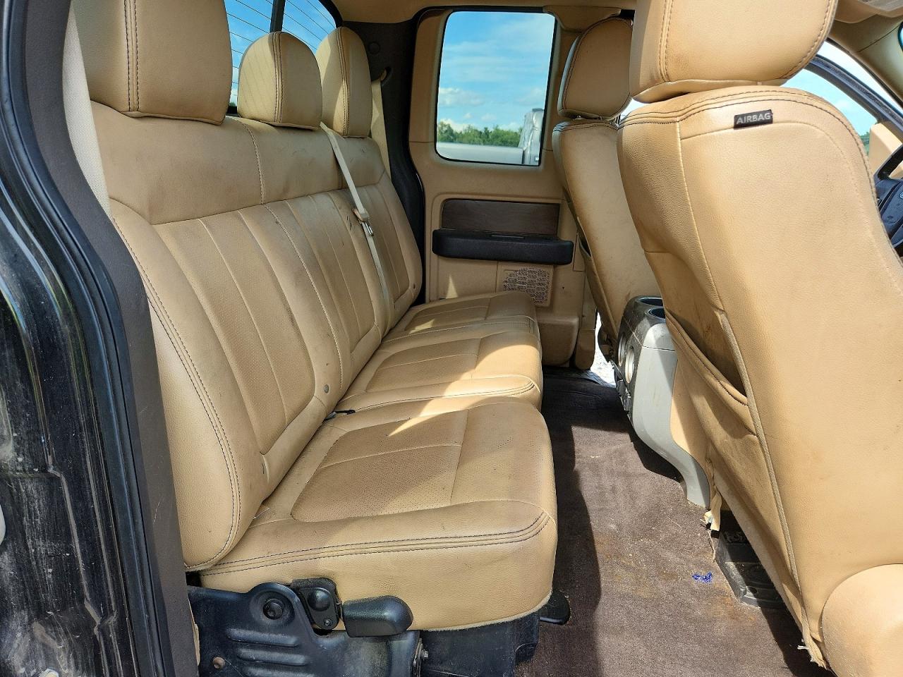 2012 Ford F150 Super Cab Black vin: 1FTFX1EF9CFB32748