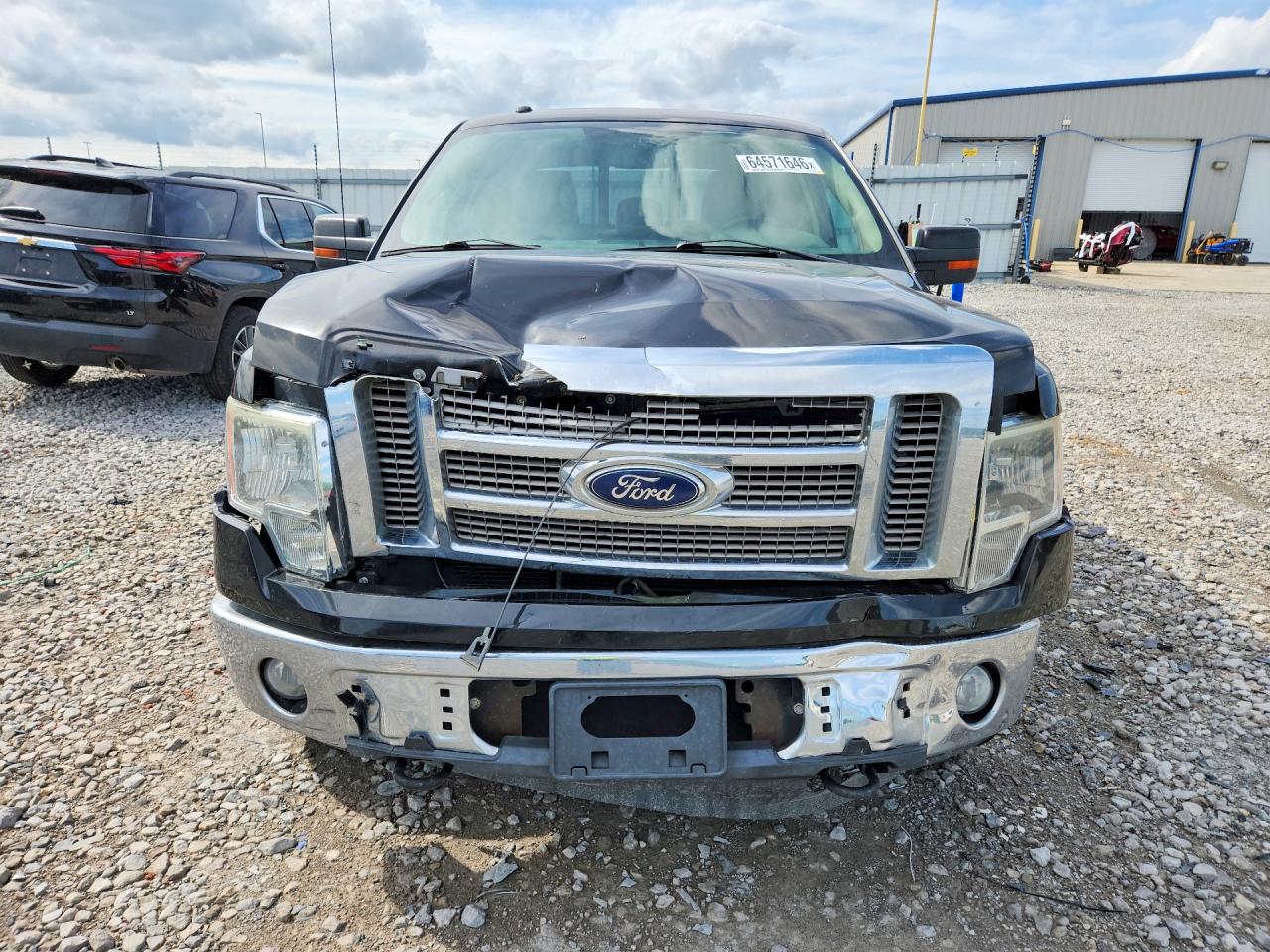 2012 Ford F150 Super Cab Black vin: 1FTFX1EF9CFB32748