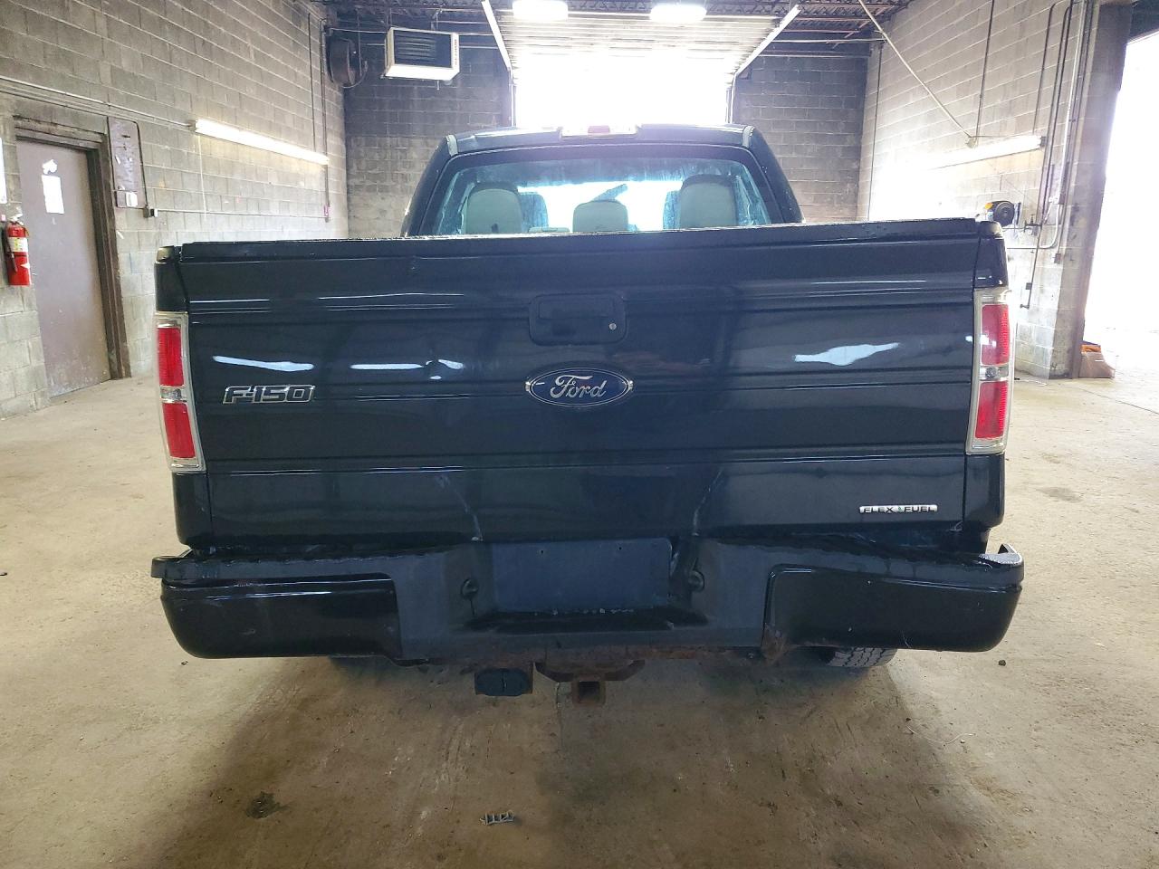 2012 Ford F150 Super Cab Black vin: 1FTFX1EF9CKE16856