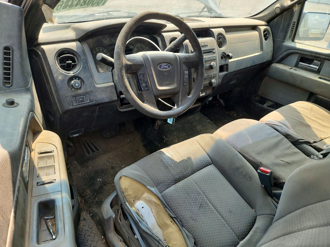 2013 Ford F150 Super Cab Black vin: 1FTFX1EF9DFA38595