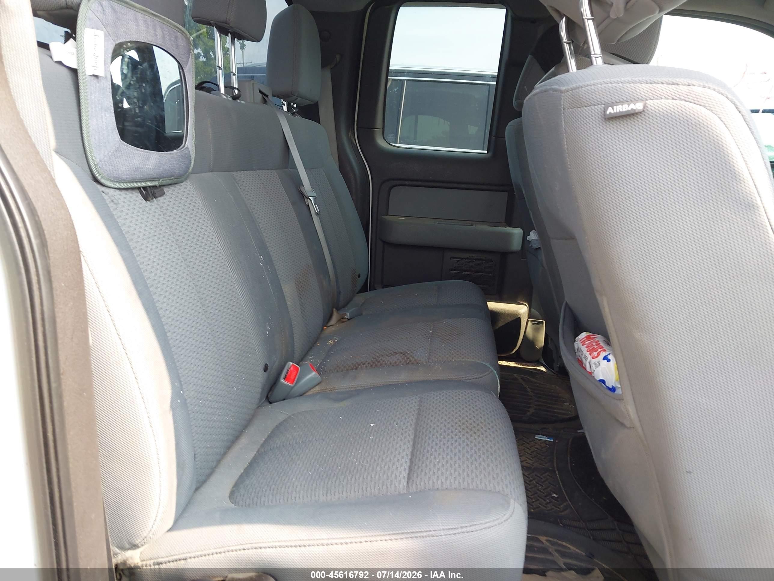 2013 Ford F-150 Xlt White vin: 1FTFX1EF9DFB12517