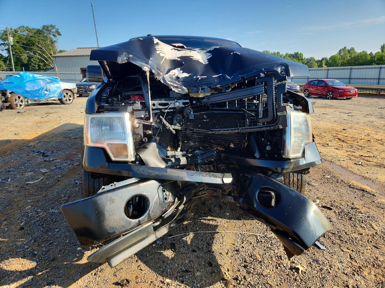 2013 Ford F150 Super Cab Black vin: 1FTFX1EF9DFB27745