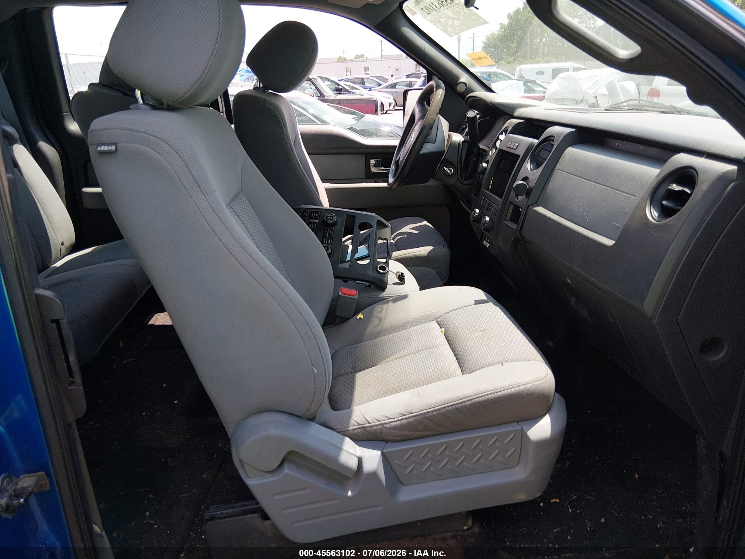 2013 Ford F-150 Fx4/lariat/stx/xl/xlt Blue vin: 1FTFX1EF9DFD01796