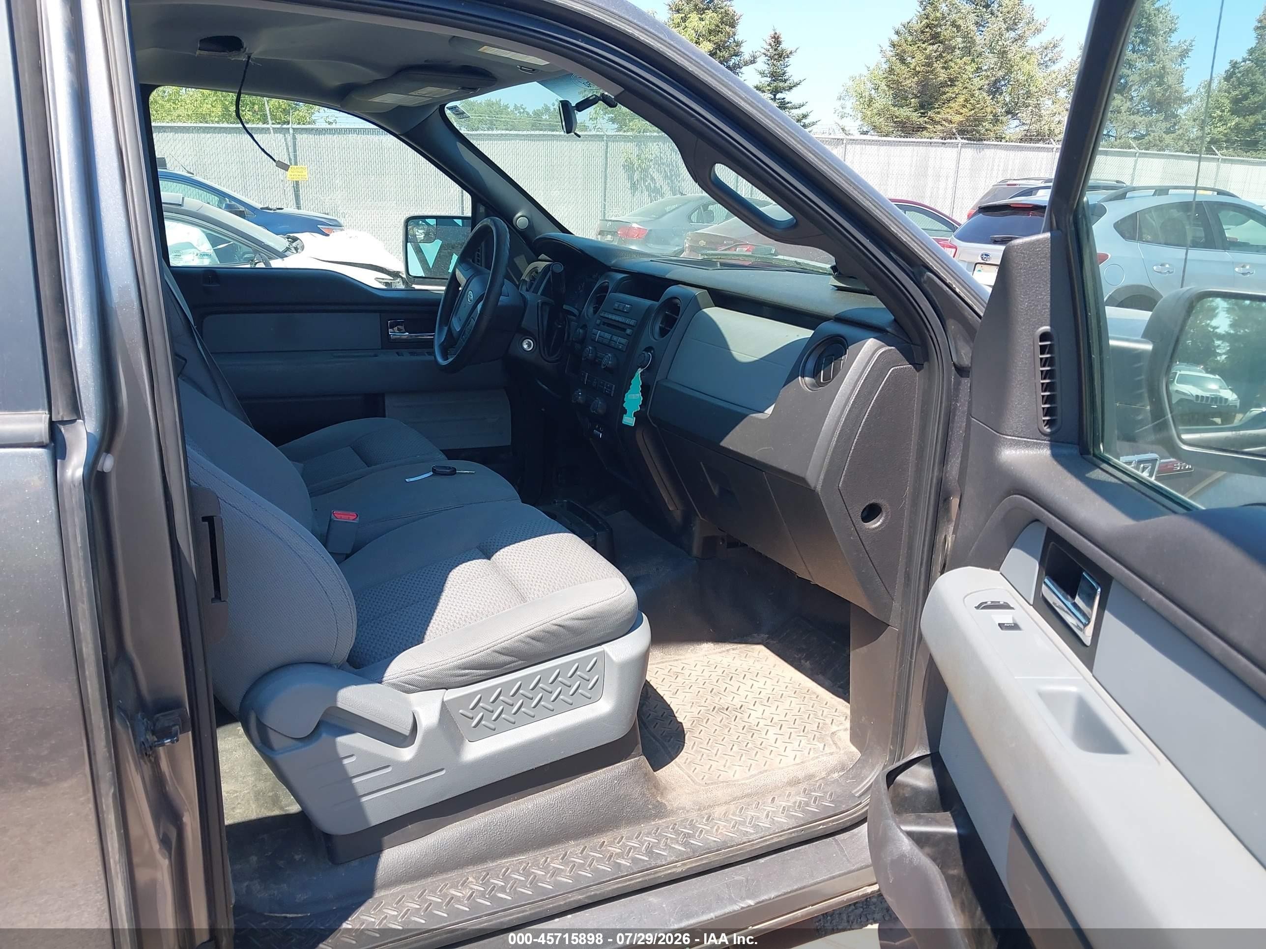 2013 Ford F-150 Stx Gray vin: 1FTFX1EF9DFD78281