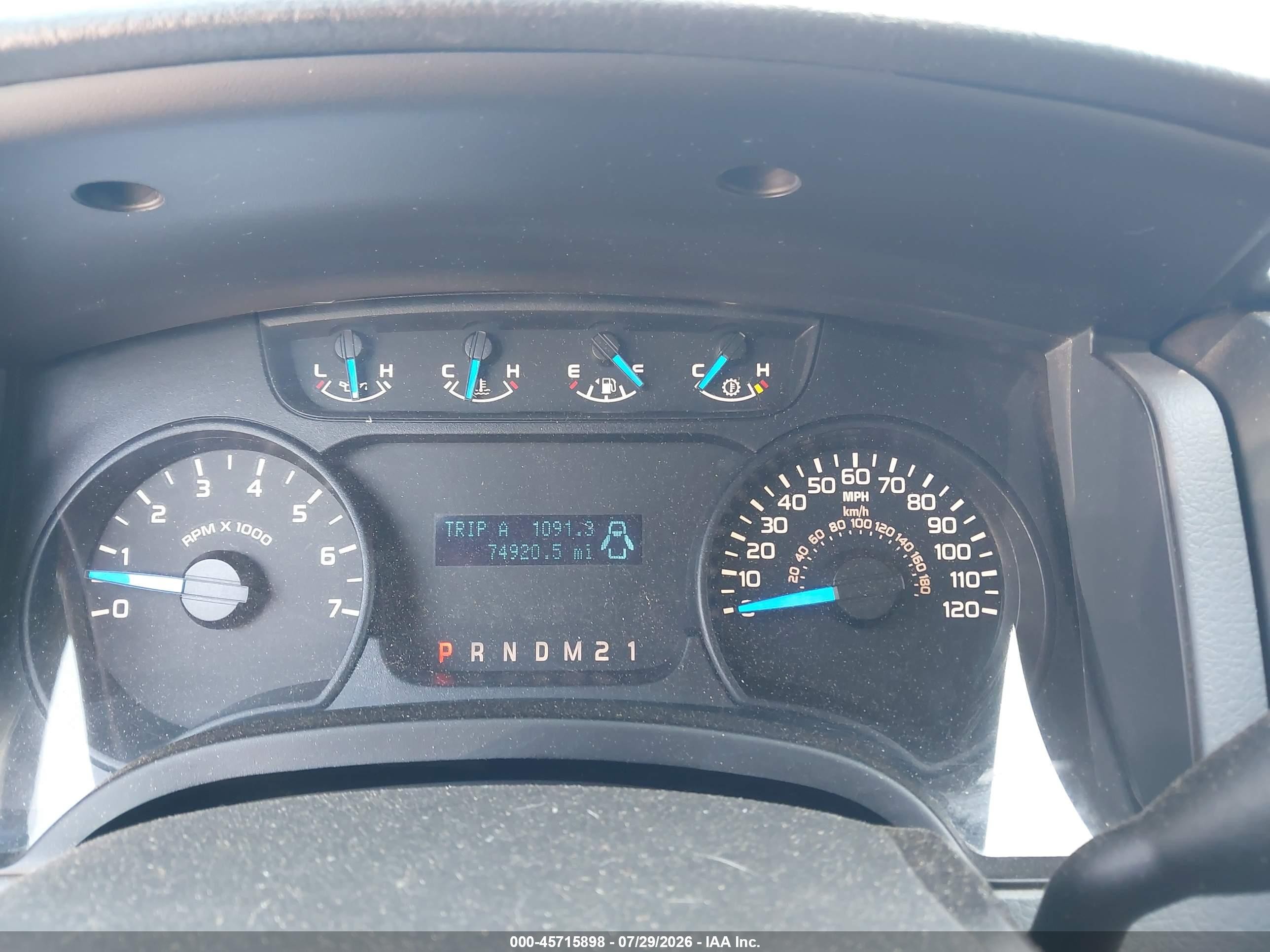 2013 Ford F-150 Stx Gray vin: 1FTFX1EF9DFD78281