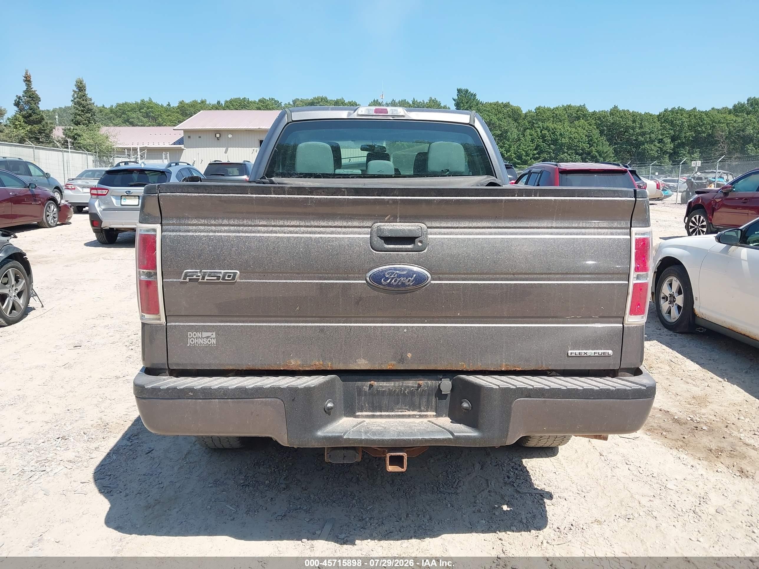 2013 Ford F-150 Stx Gray vin: 1FTFX1EF9DFD78281