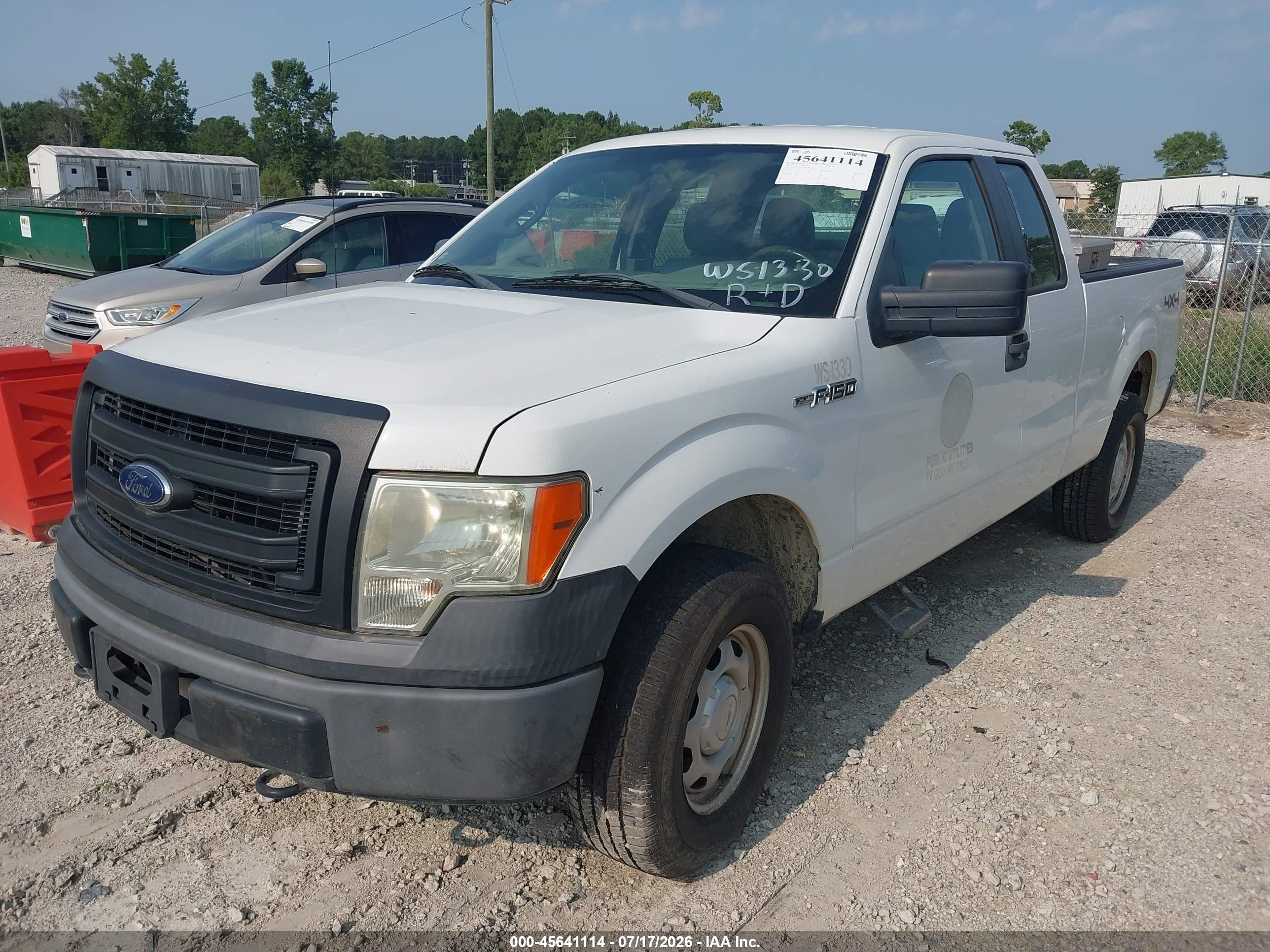 2013 Ford F-150 Xl Белый vin: 1FTFX1EF9DKD65926
