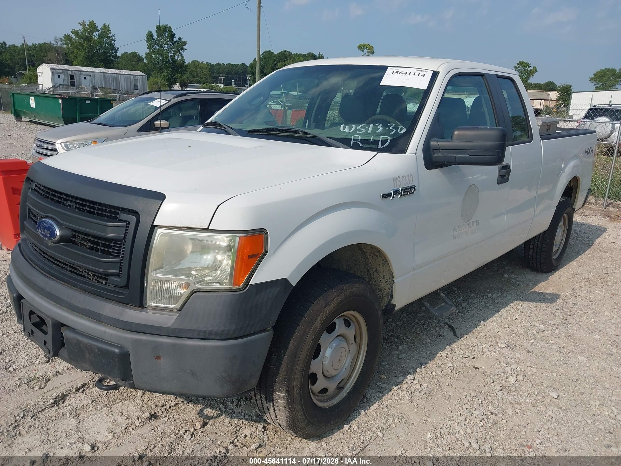 2013 Ford F-150 Xl Белый vin: 1FTFX1EF9DKD65926