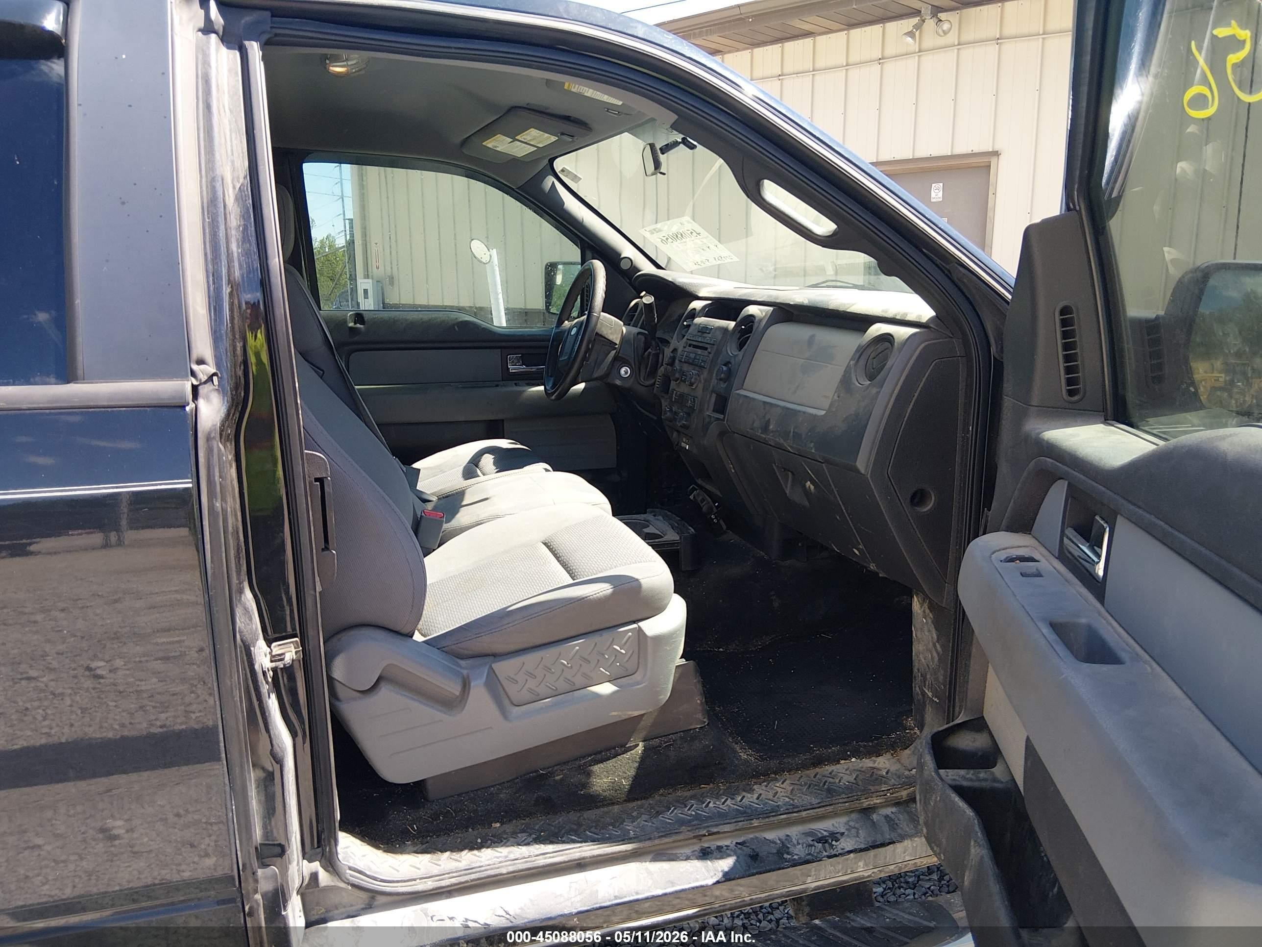 2013 Ford F-150 Stx Black vin: 1FTFX1EF9DKE38258