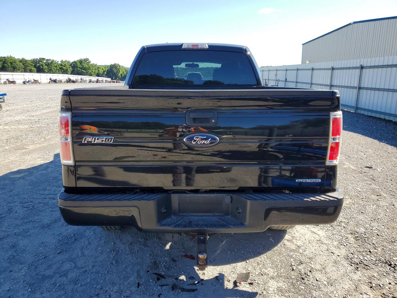 2013 Ford F150 Super Cab Black vin: 1FTFX1EF9DKG22101