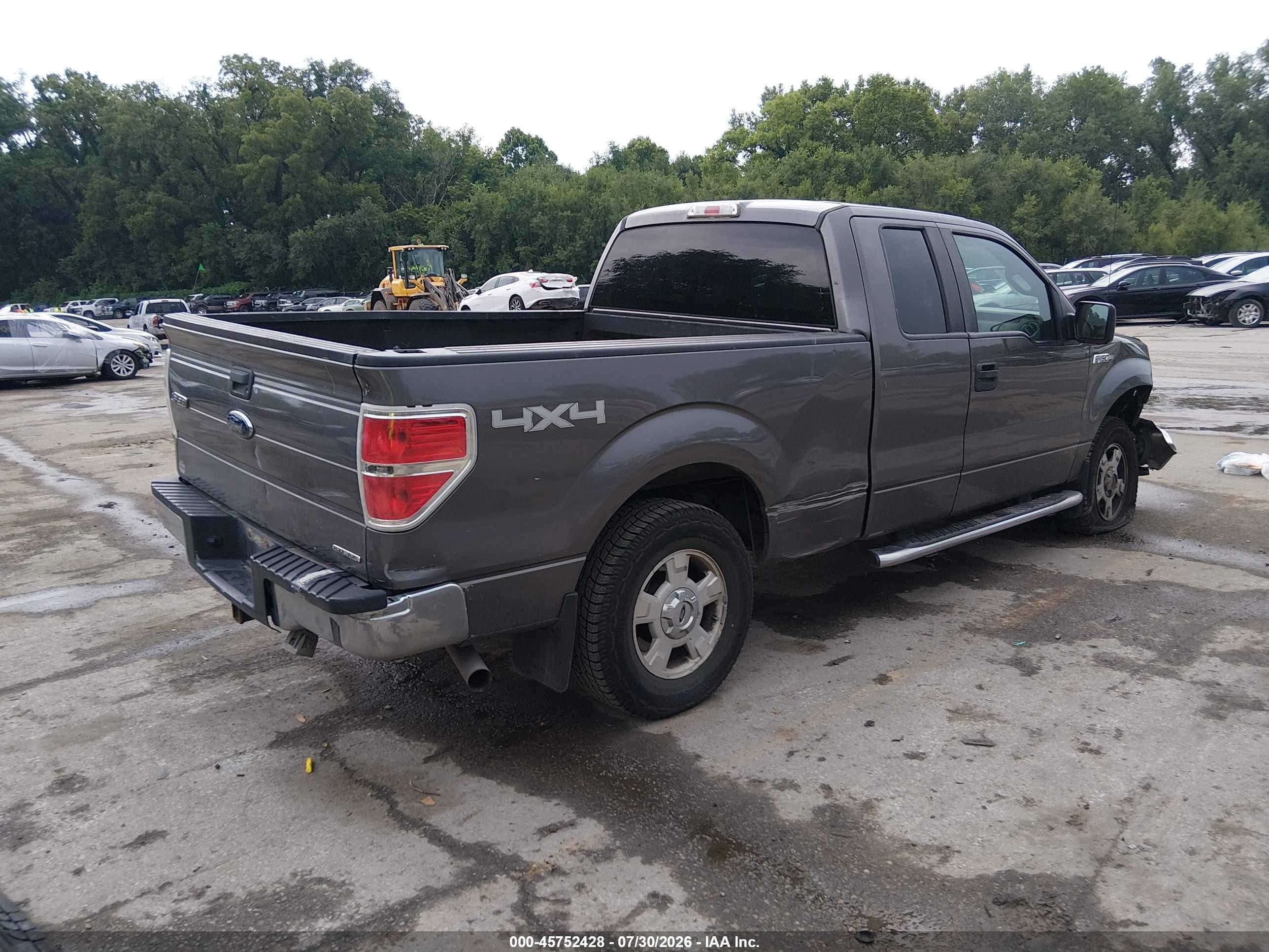 2013 Ford F-150 Xlt Gray vin: 1FTFX1EF9DKG53655