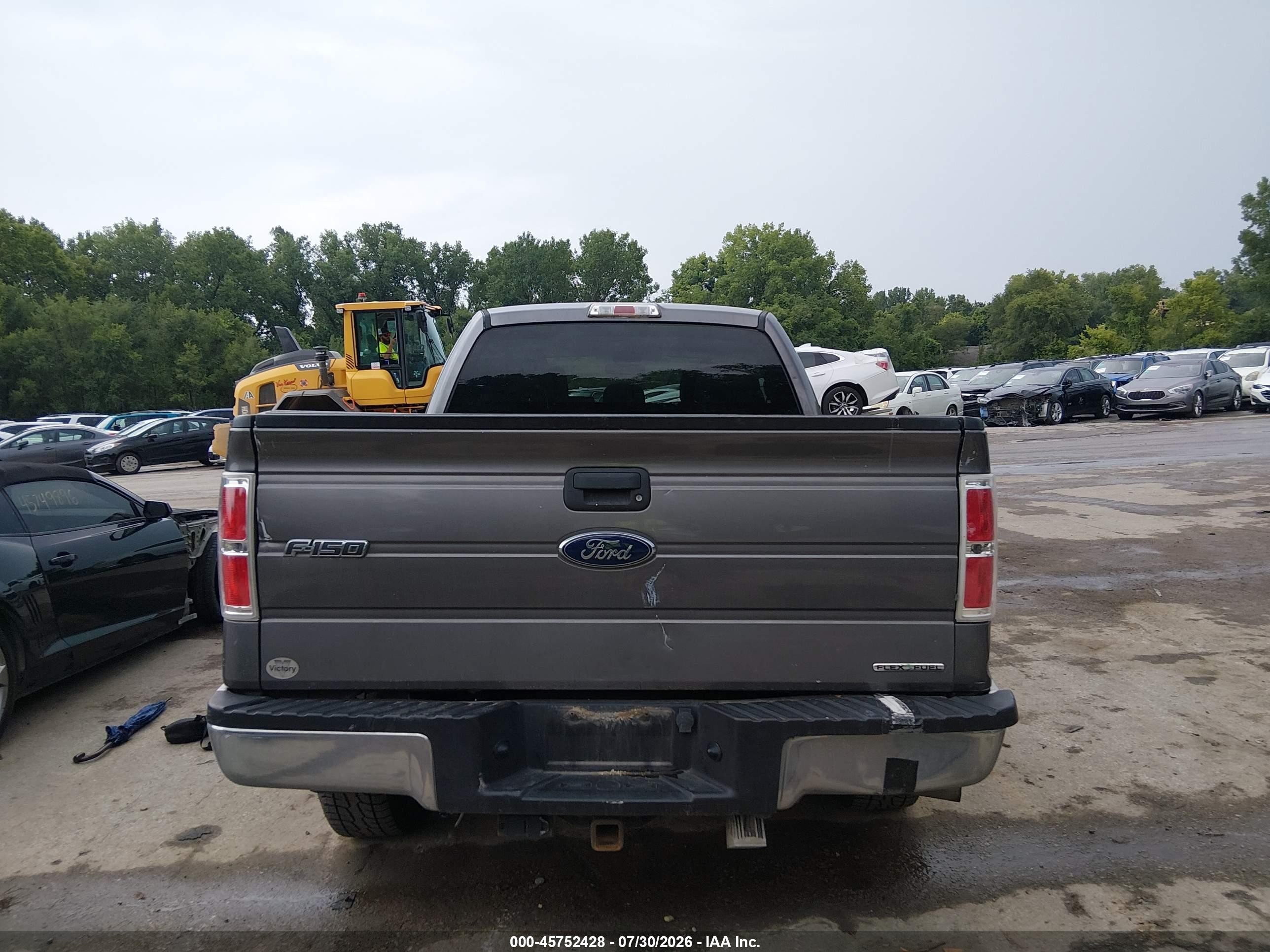 2013 Ford F-150 Xlt Gray vin: 1FTFX1EF9DKG53655