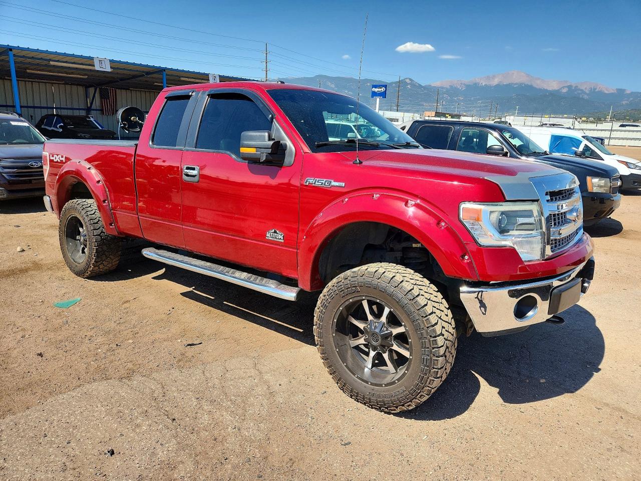 2014 Ford F-150 Maroon vin: 1FTFX1EF9EFA55091