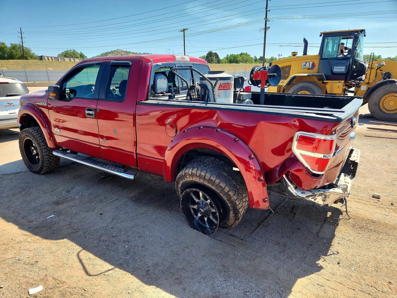 2014 Ford F-150 Maroon vin: 1FTFX1EF9EFA55091