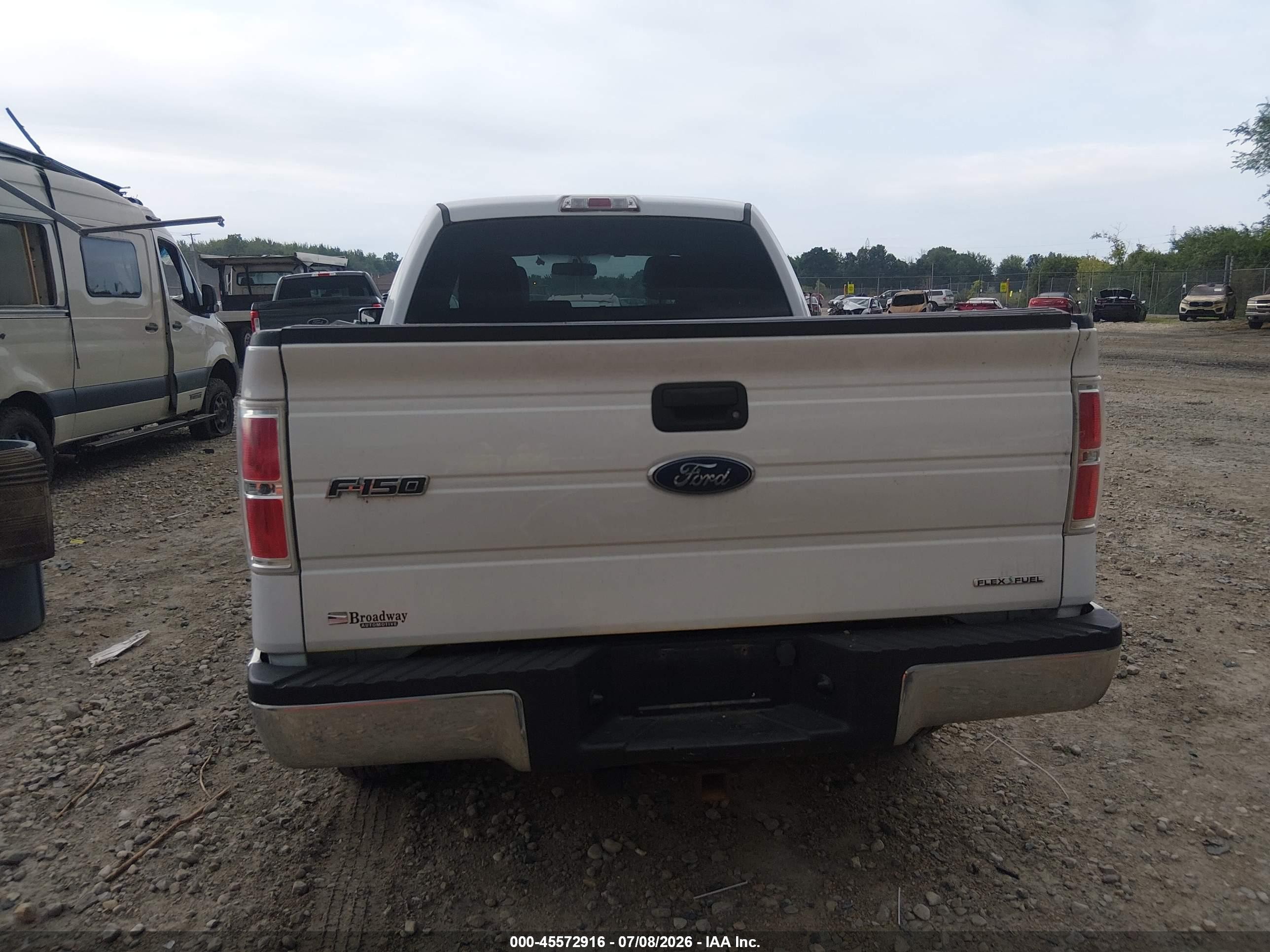 2014 Ford F-150 Xlt White vin: 1FTFX1EF9EFA99463