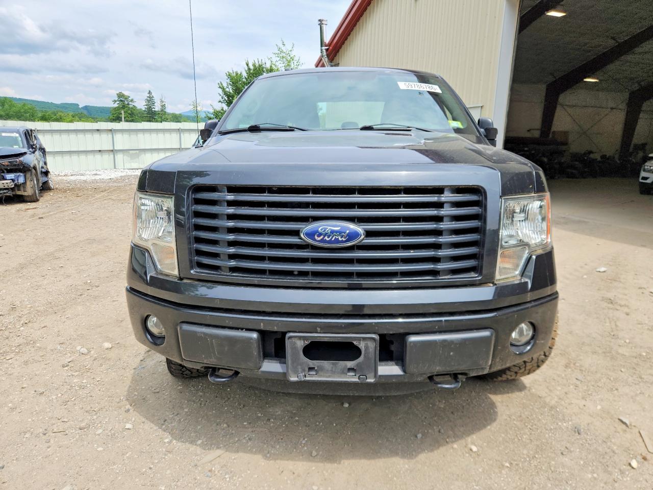 2014 Ford F150 Sc Pu Black vin: 1FTFX1EF9EFC23456