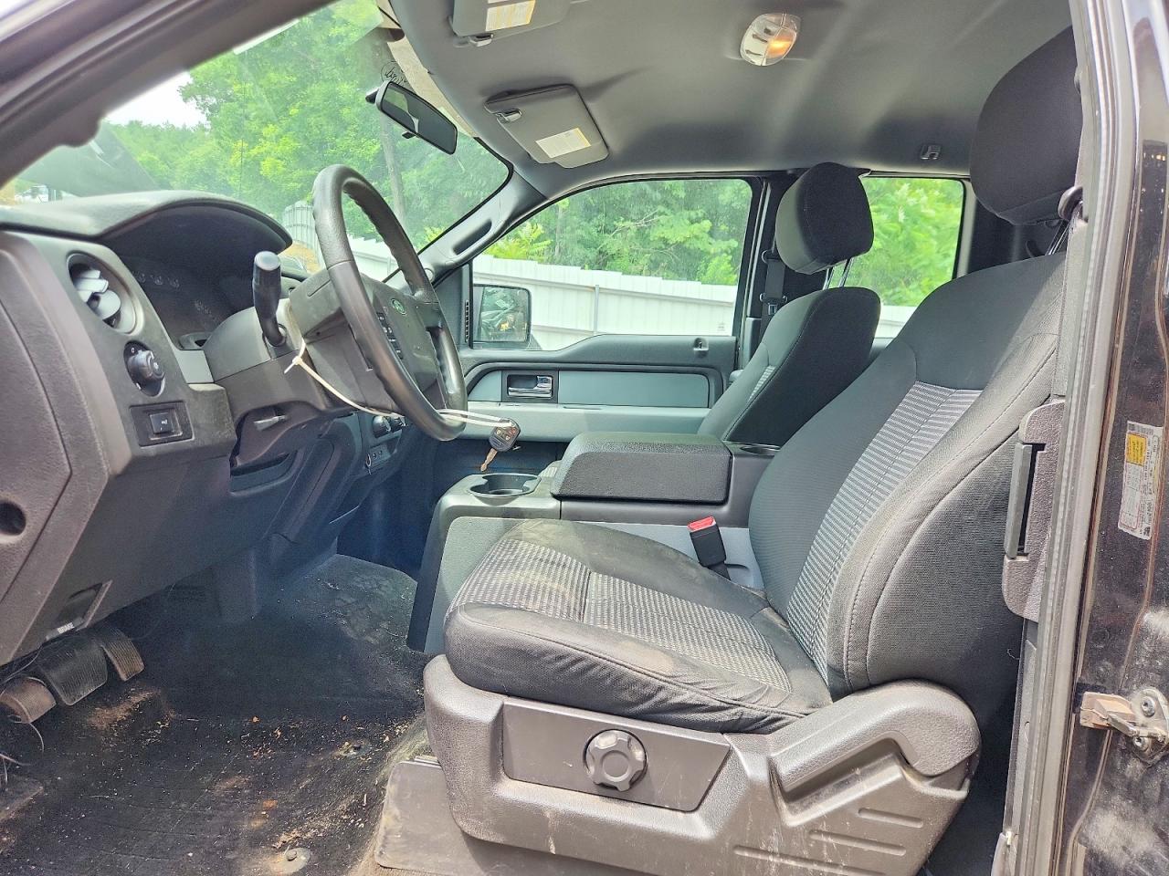 2014 Ford F150 Sc Pu Black vin: 1FTFX1EF9EFC23456