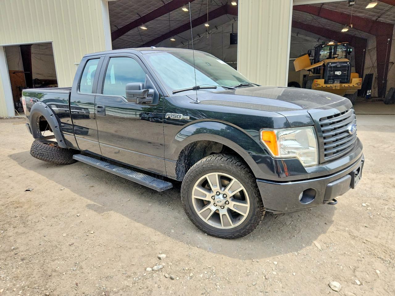 2014 Ford F150 Sc Pu Black vin: 1FTFX1EF9EFC23456