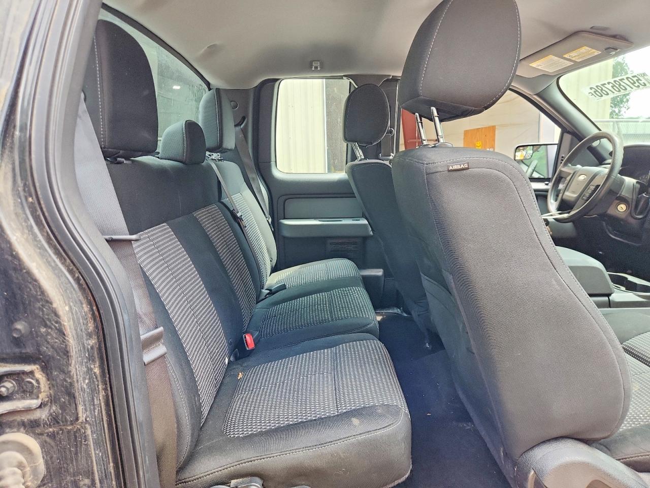 2014 Ford F150 Sc Pu Black vin: 1FTFX1EF9EFC23456