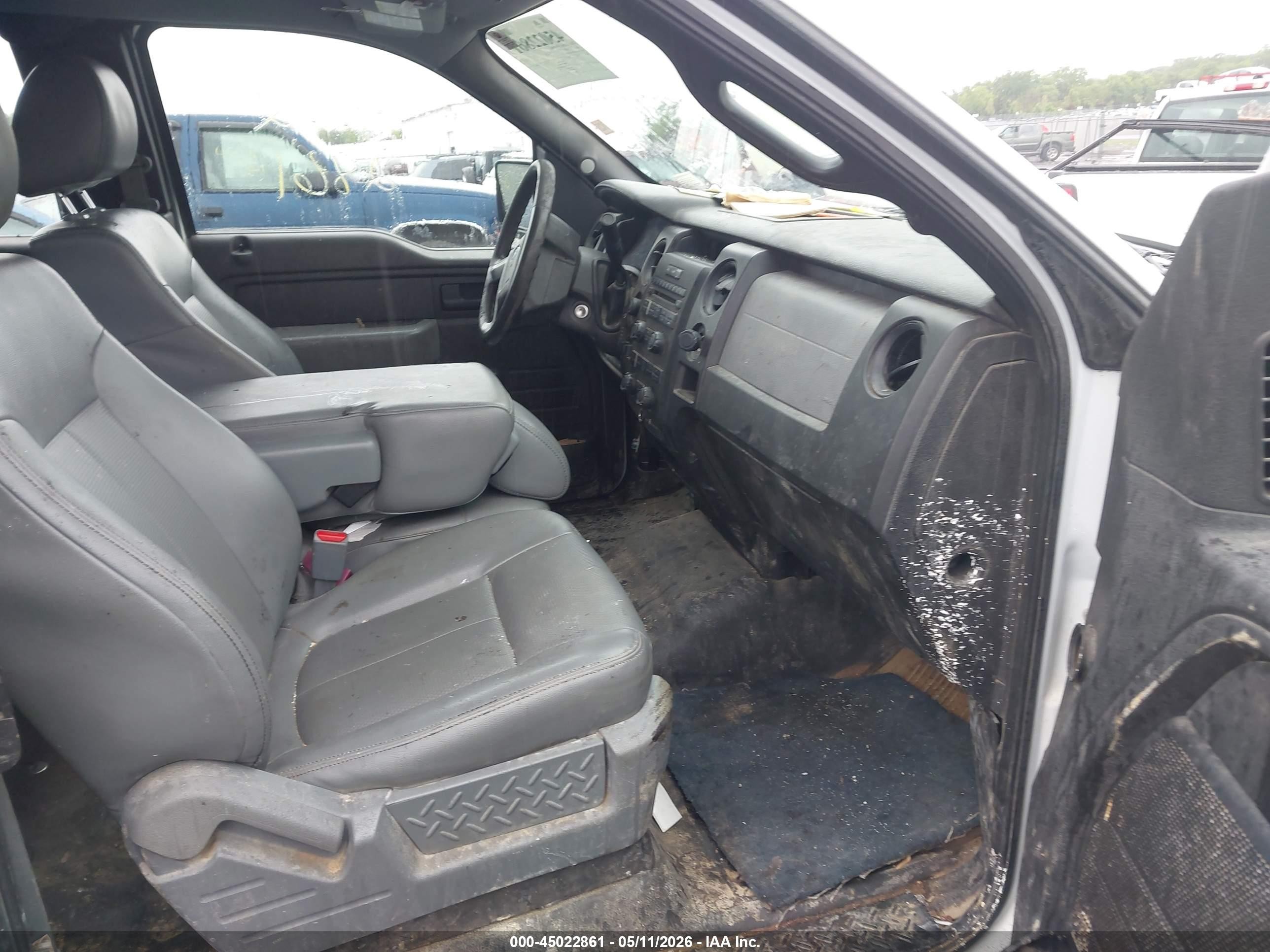 2014 Ford F-150 Xl White vin: 1FTFX1EF9EKG34119