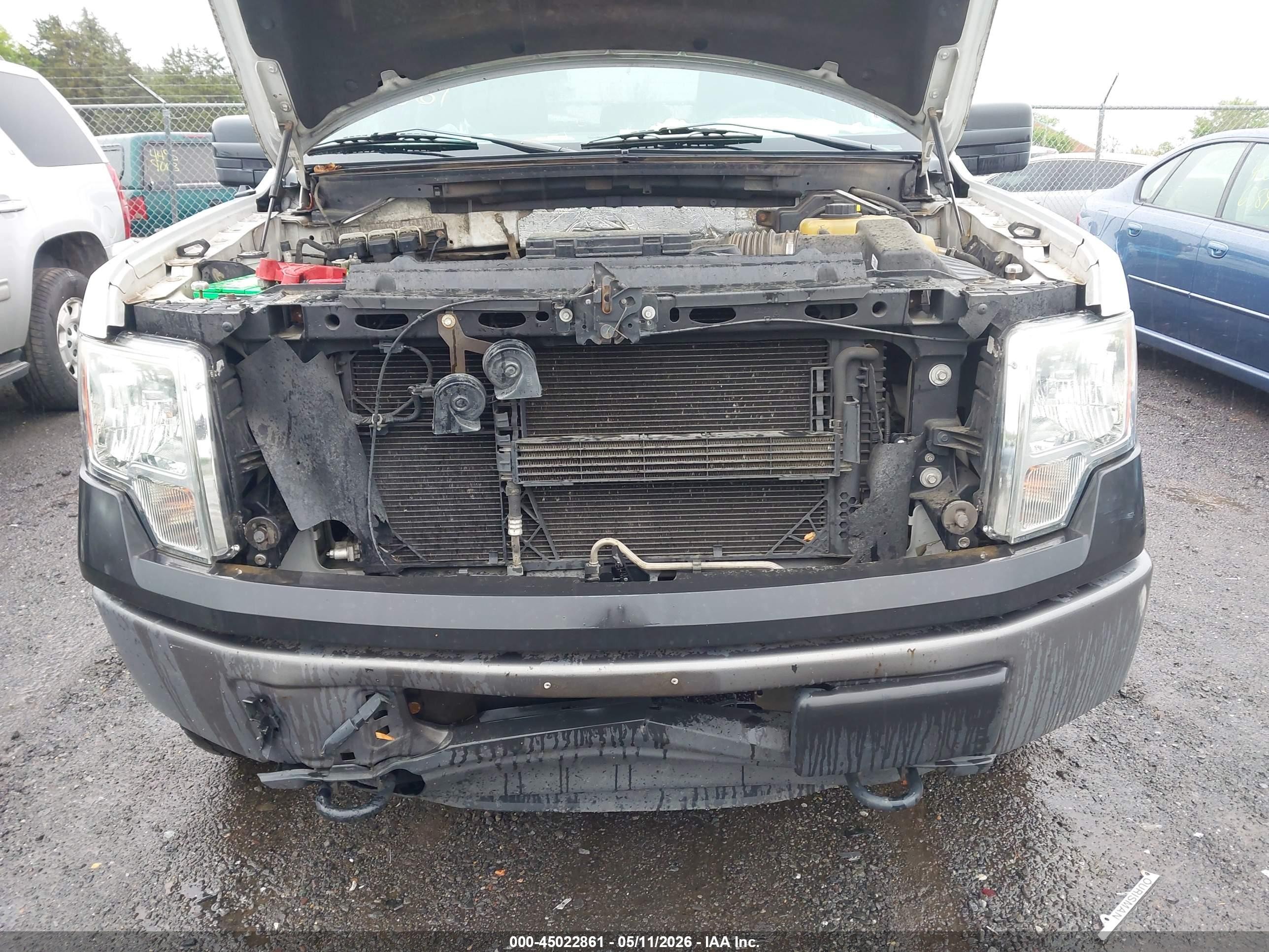 2014 Ford F-150 Xl White vin: 1FTFX1EF9EKG34119