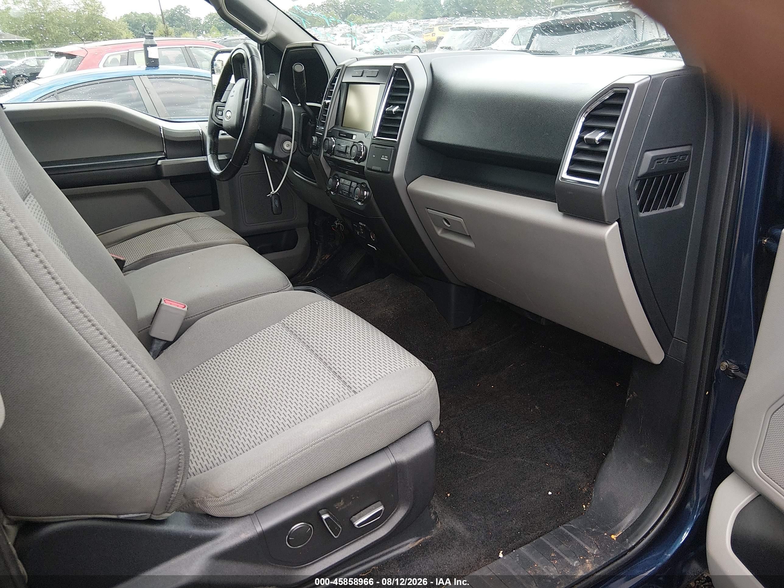 2015 Ford F-150 Xlt Blue vin: 1FTFX1EF9FFA68893