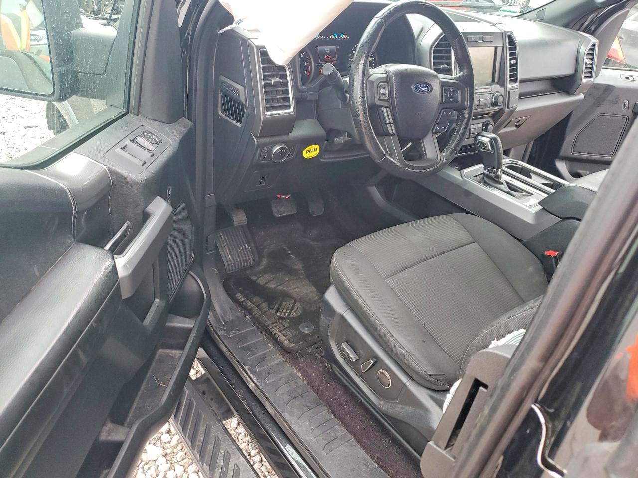 2015 Ford F150 Super Cab Black vin: 1FTFX1EF9FFD06029