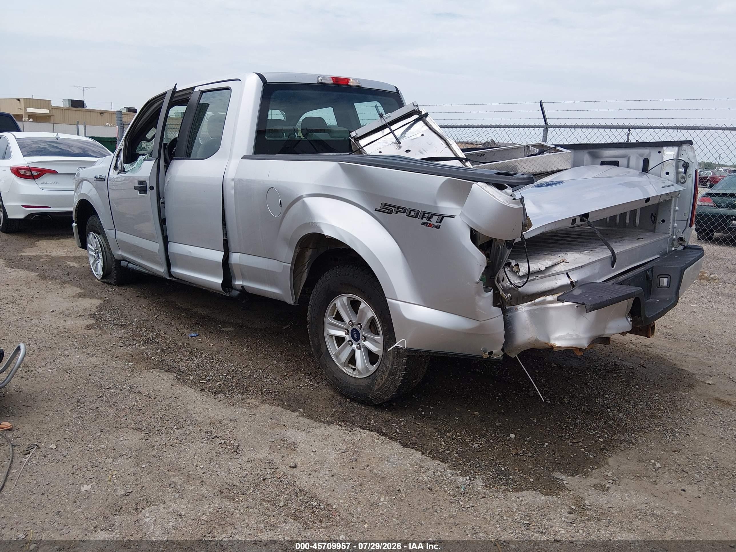 2015 Ford F-150 Xl Серый vin: 1FTFX1EF9FKD89498
