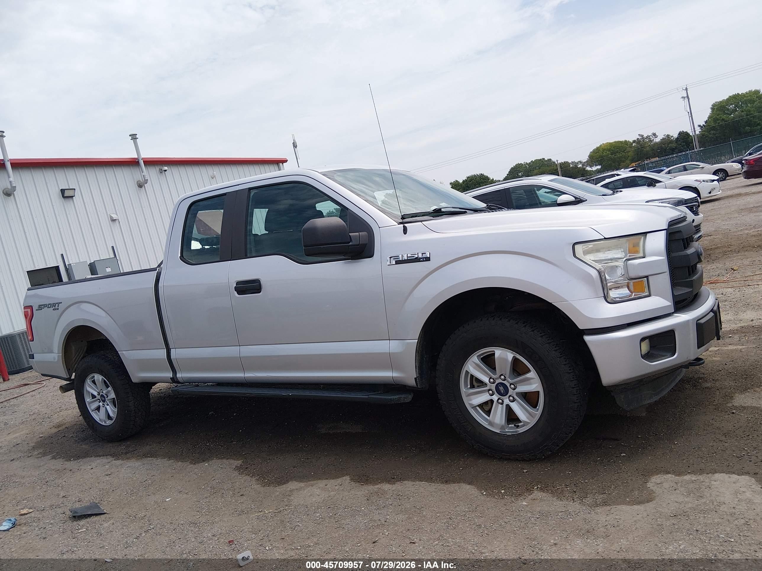 2015 Ford F-150 Xl Серый vin: 1FTFX1EF9FKD89498