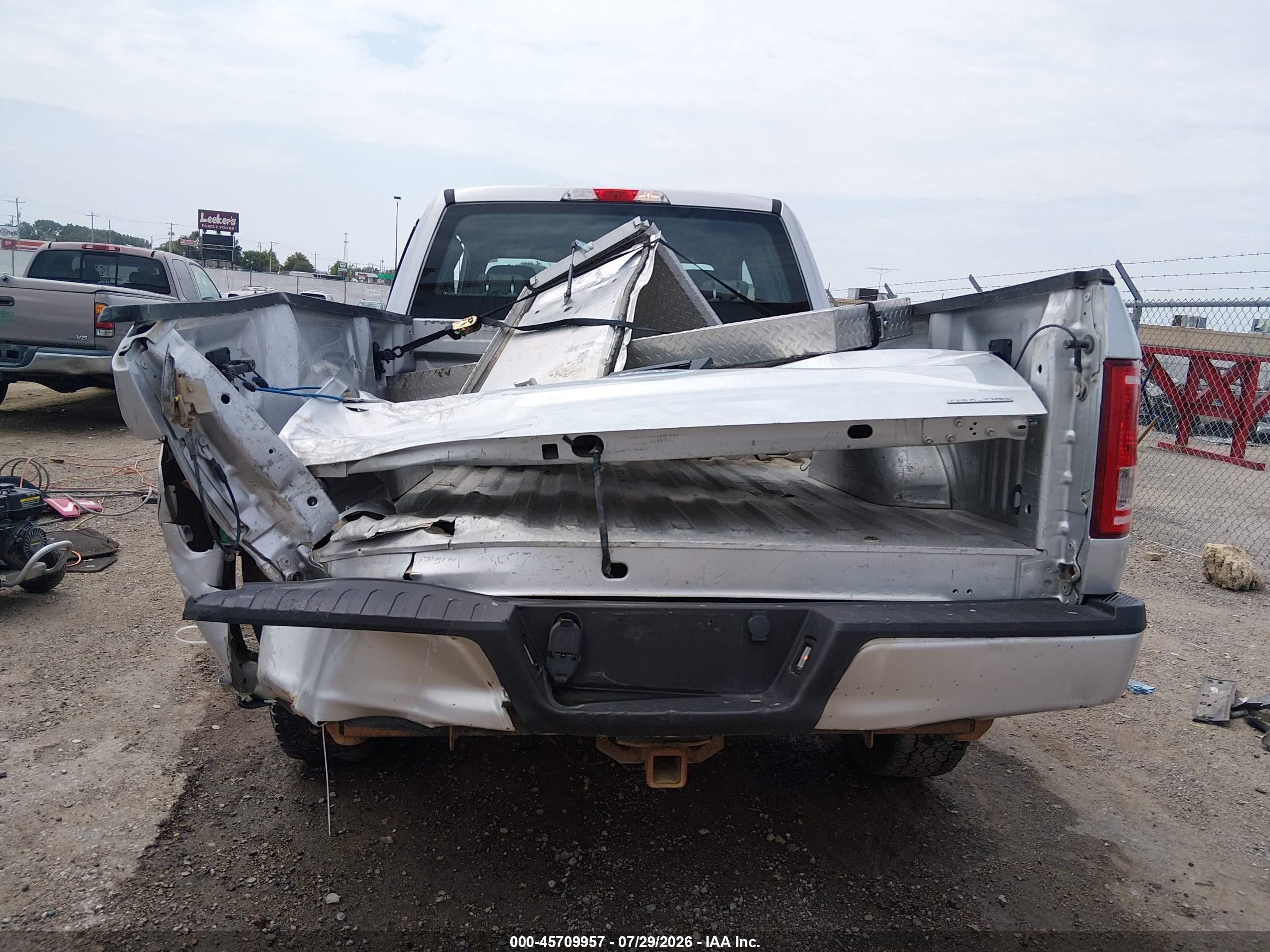 2015 Ford F-150 Xl Серый vin: 1FTFX1EF9FKD89498